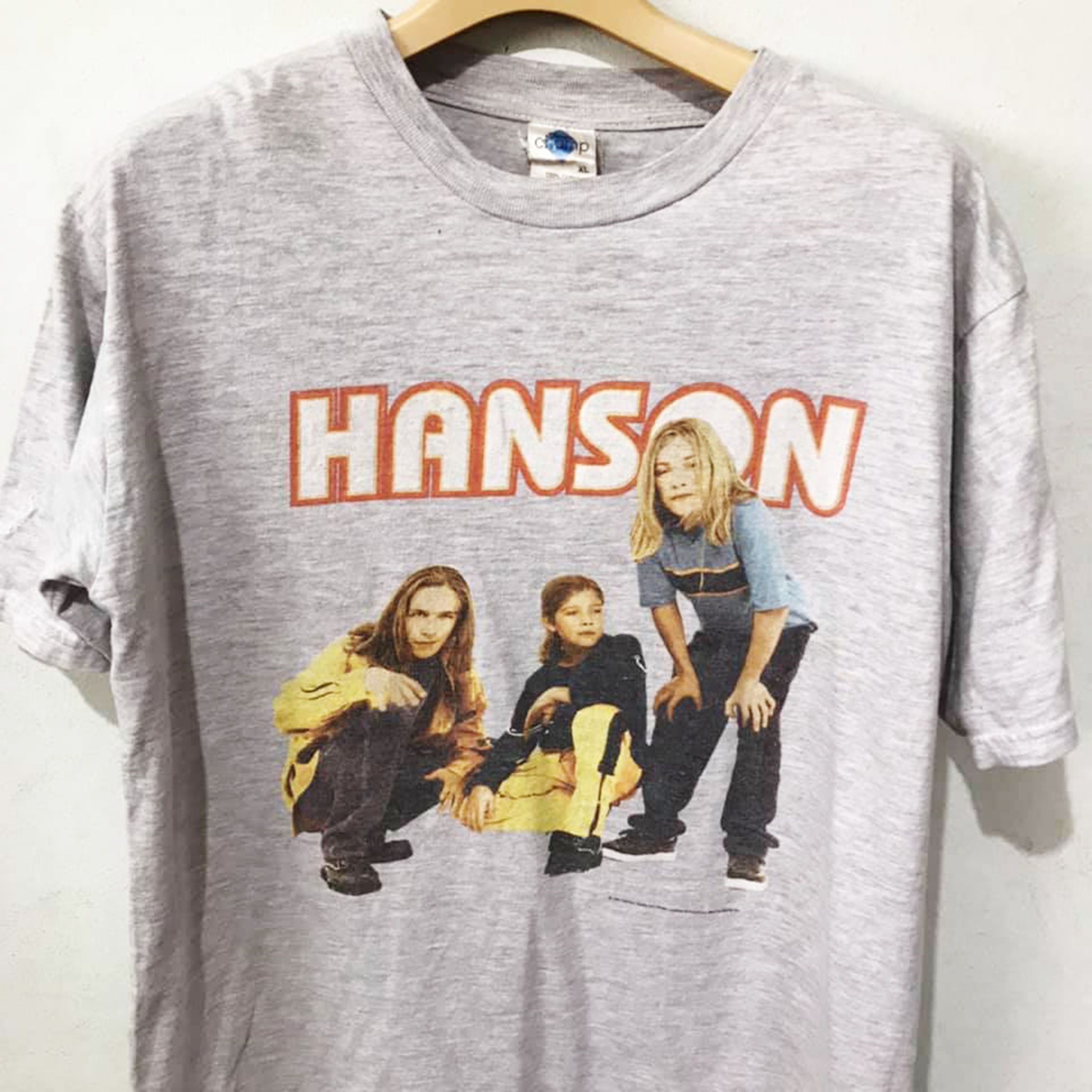 Band Tees × Vintage Vintage 1997 Hanson t shirt Size US M / EU 48-50 / 2 - 2 Thumbnail