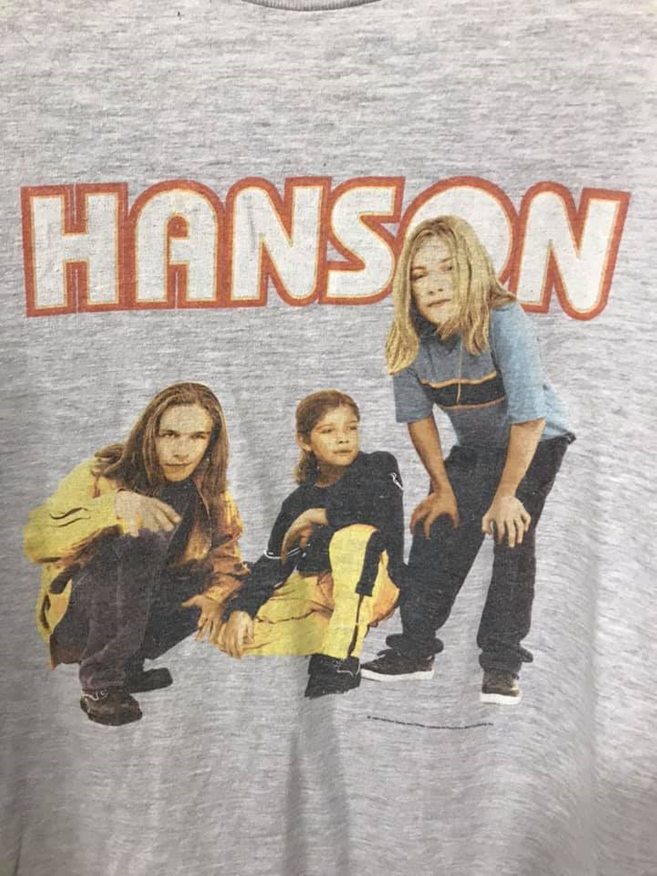 Band Tees × Vintage Vintage 1997 Hanson t shirt Size US M / EU 48-50 / 2 - 3 Thumbnail