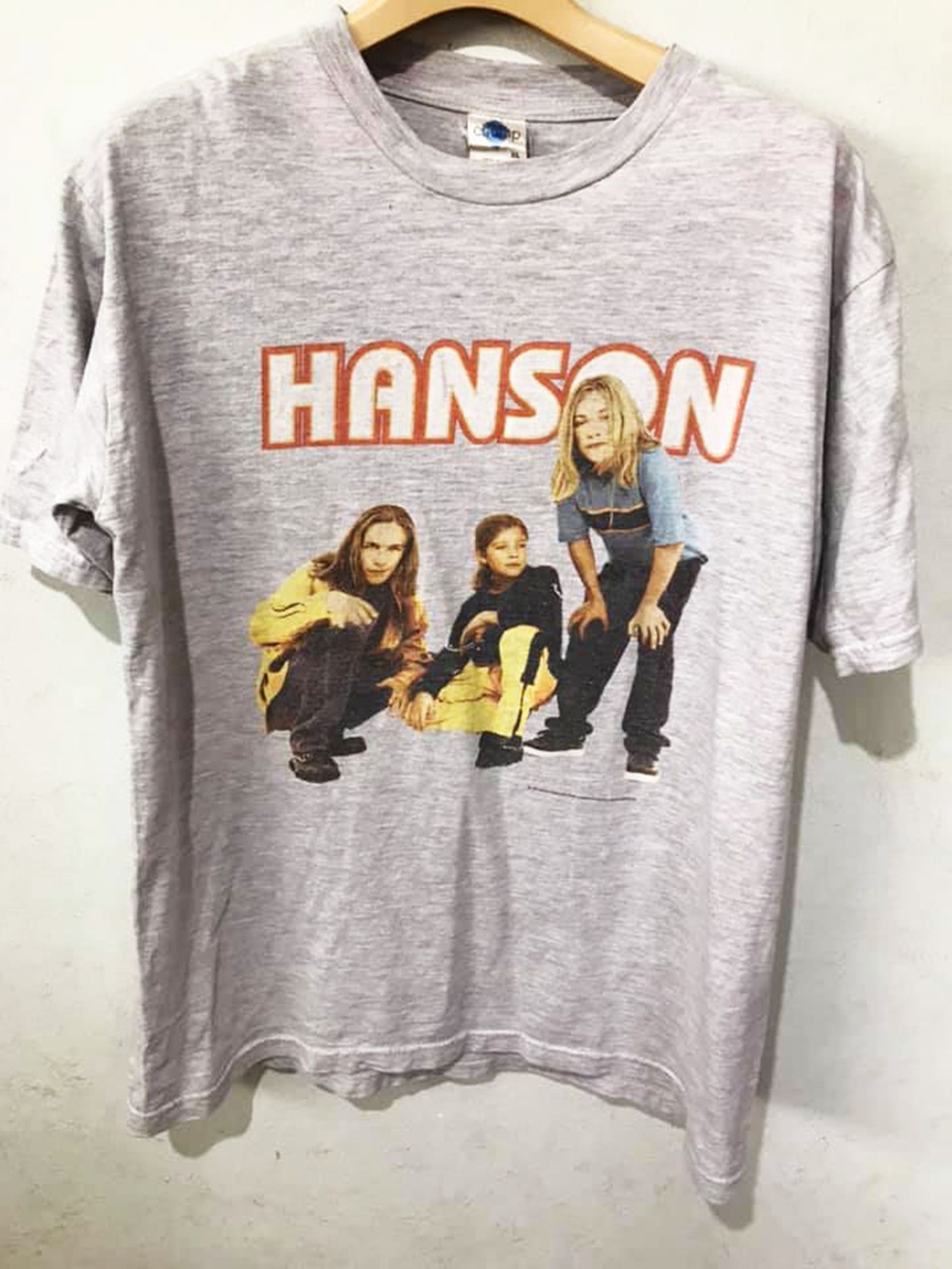 Band Tees × Vintage Vintage 1997 Hanson t shirt Size US M / EU 48-50 / 2 - 1 Thumbnail