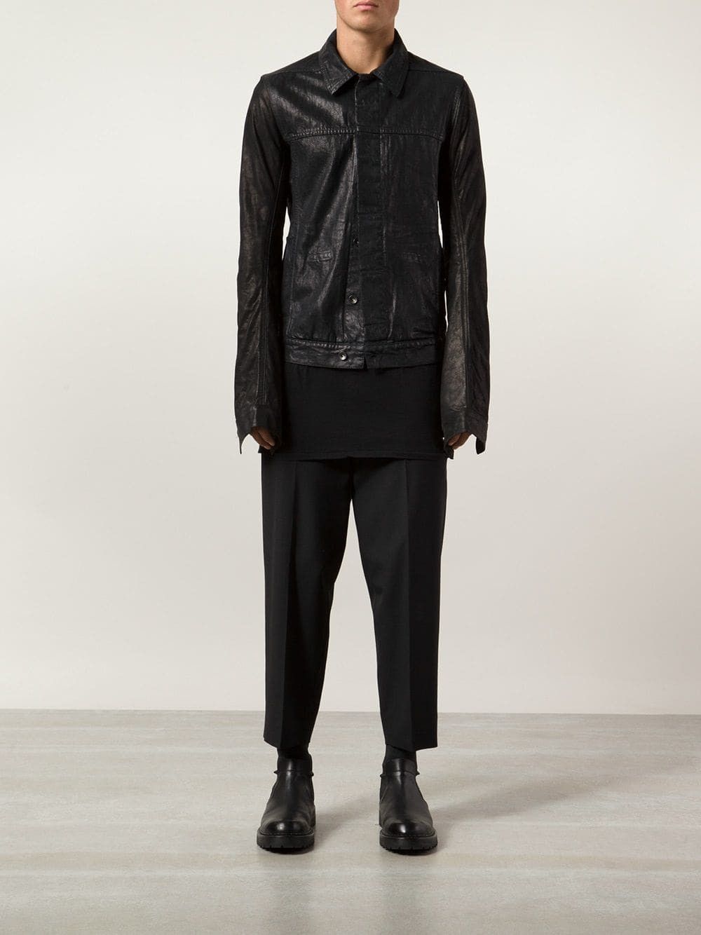 Rick Owens Drkshdw 'Worker' jacket Size US M / EU 48-50 / 2 - 1 Thumbnail