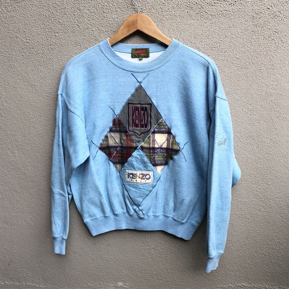 Kenzo KENZO golf biglogo embroidered crewneck Size US S / EU 44-46 / 1 - 1 Thumbnail