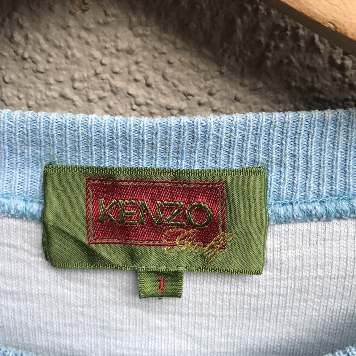 Kenzo KENZO golf biglogo embroidered crewneck Size US S / EU 44-46 / 1 - 6 Thumbnail