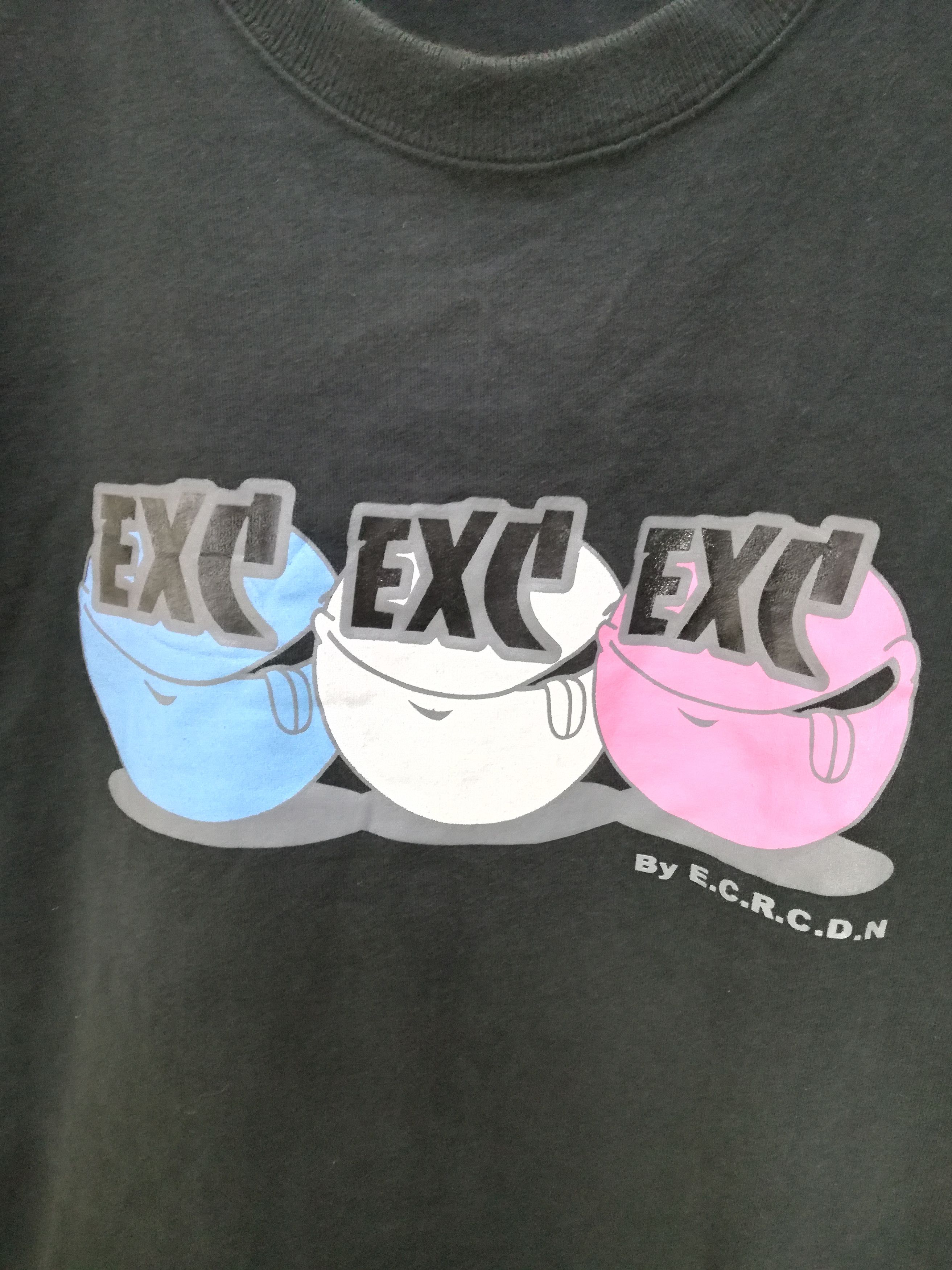 Japanese Brand japanese brand Excr crewneck Size US L / EU 52-54 / 3 - 3 Thumbnail