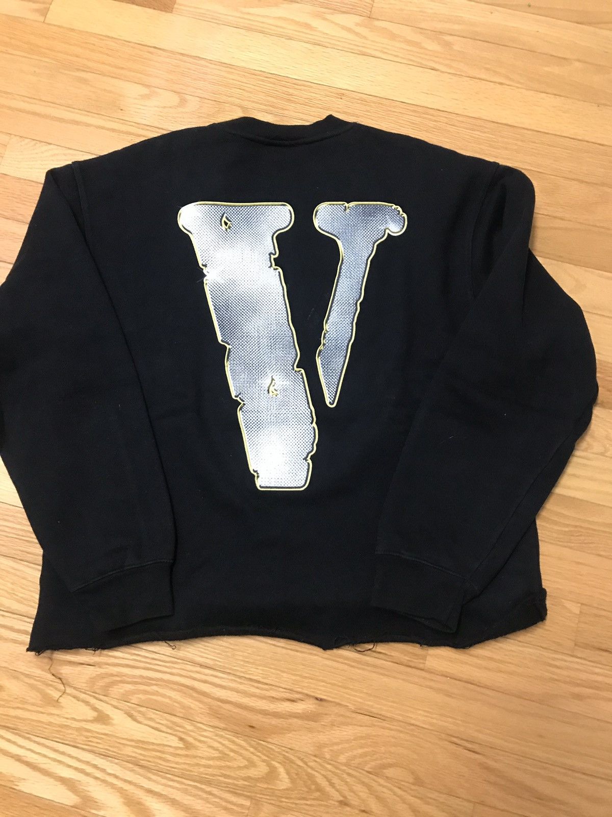 Marino Infantry Vlone Vlone X Marino Infantry Crewneck Sweater Black Grailed