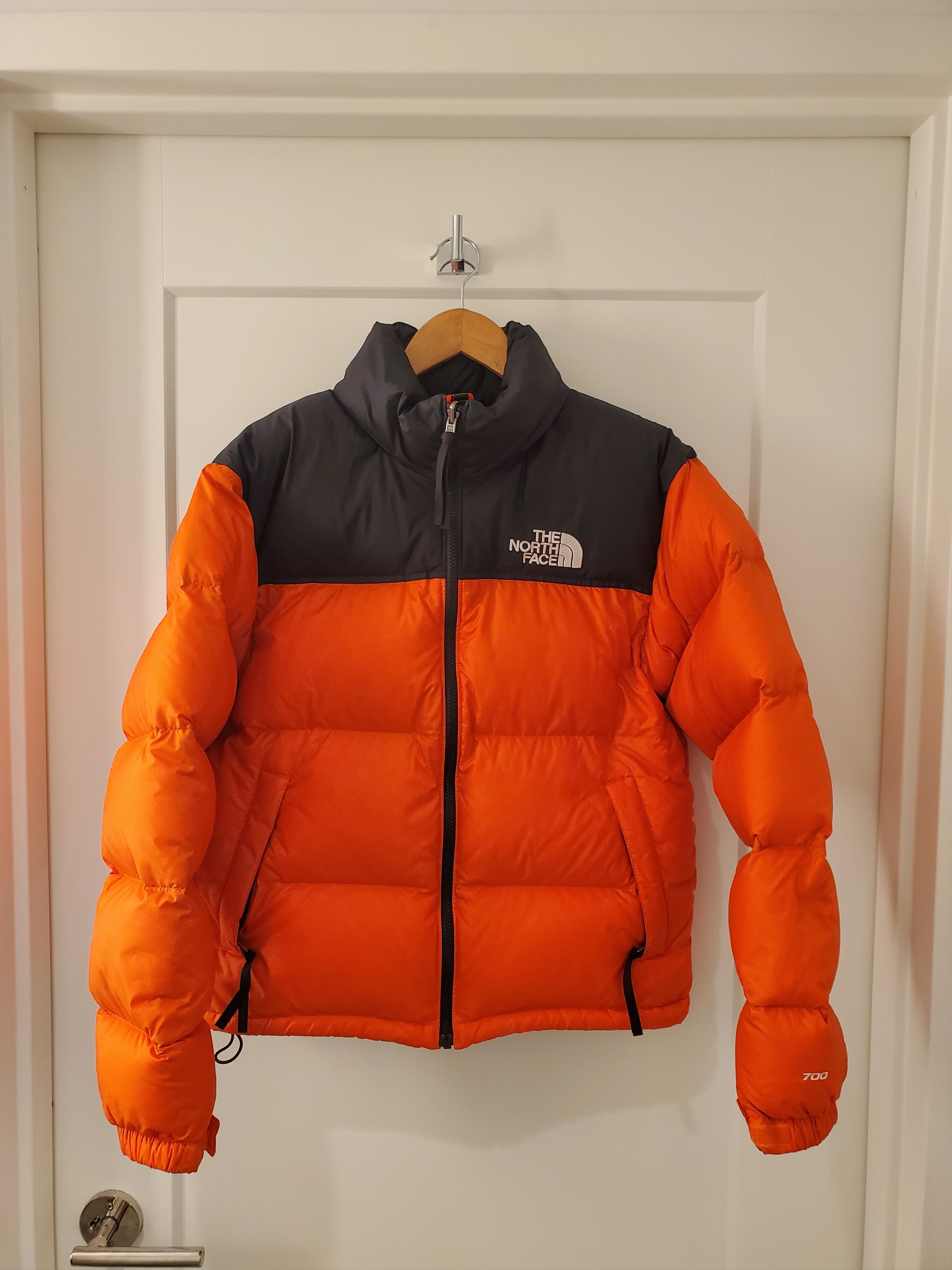 The North Face 1996 RETRO NUPTSE JACKET Persian Orange Small Grailed