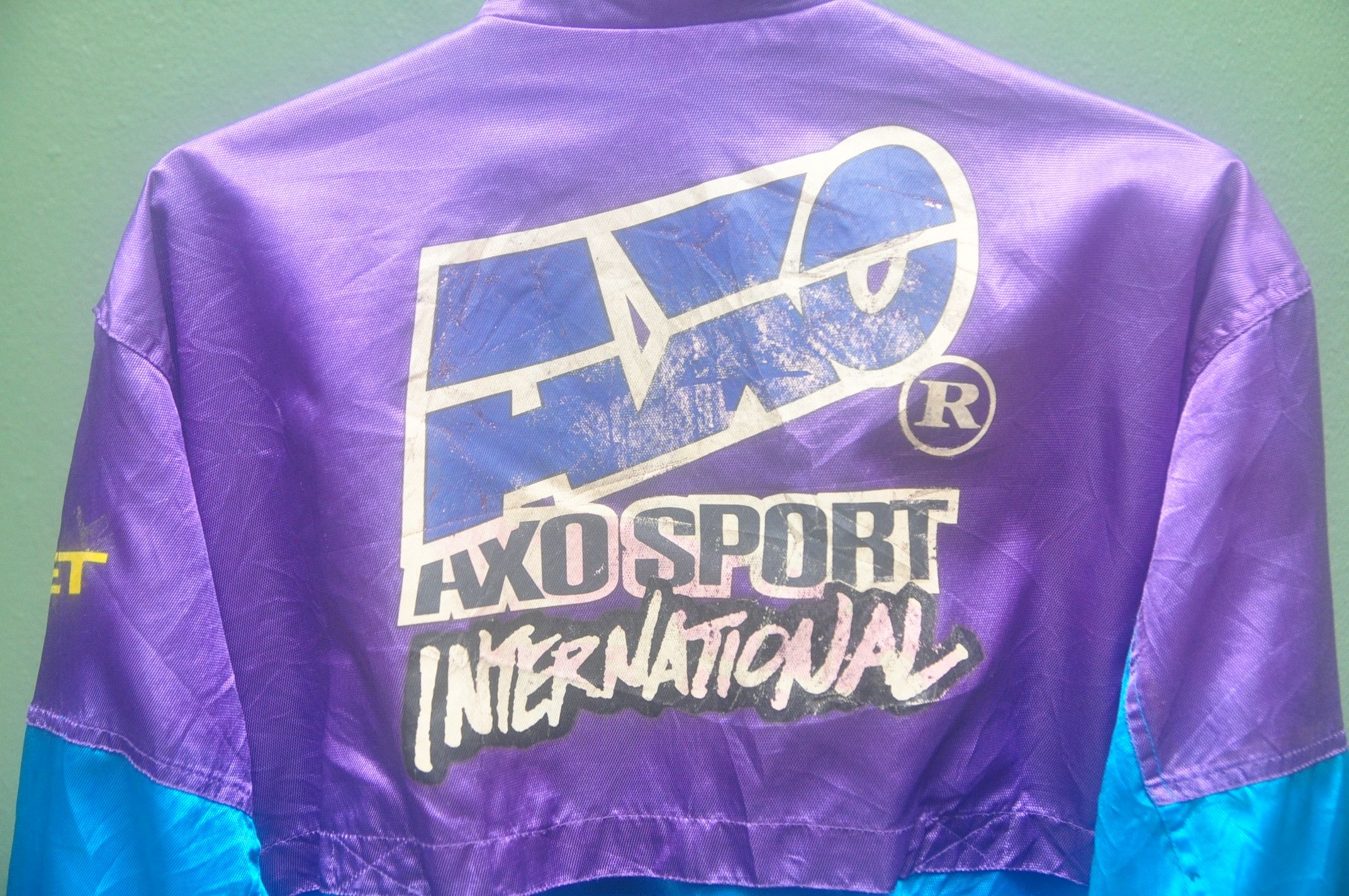 Japanese Brand Vintage Axo Sport International Multicolour Jacket Size US L / EU 52-54 / 3 - 5 Thumbnail
