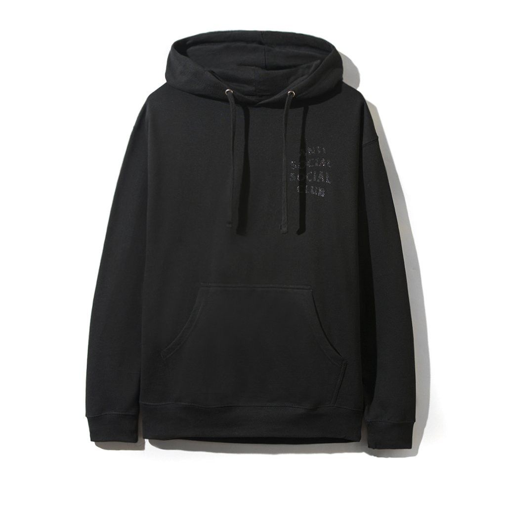 DS Anti Social Social Club Blinded Black Black Hoodie ASSC