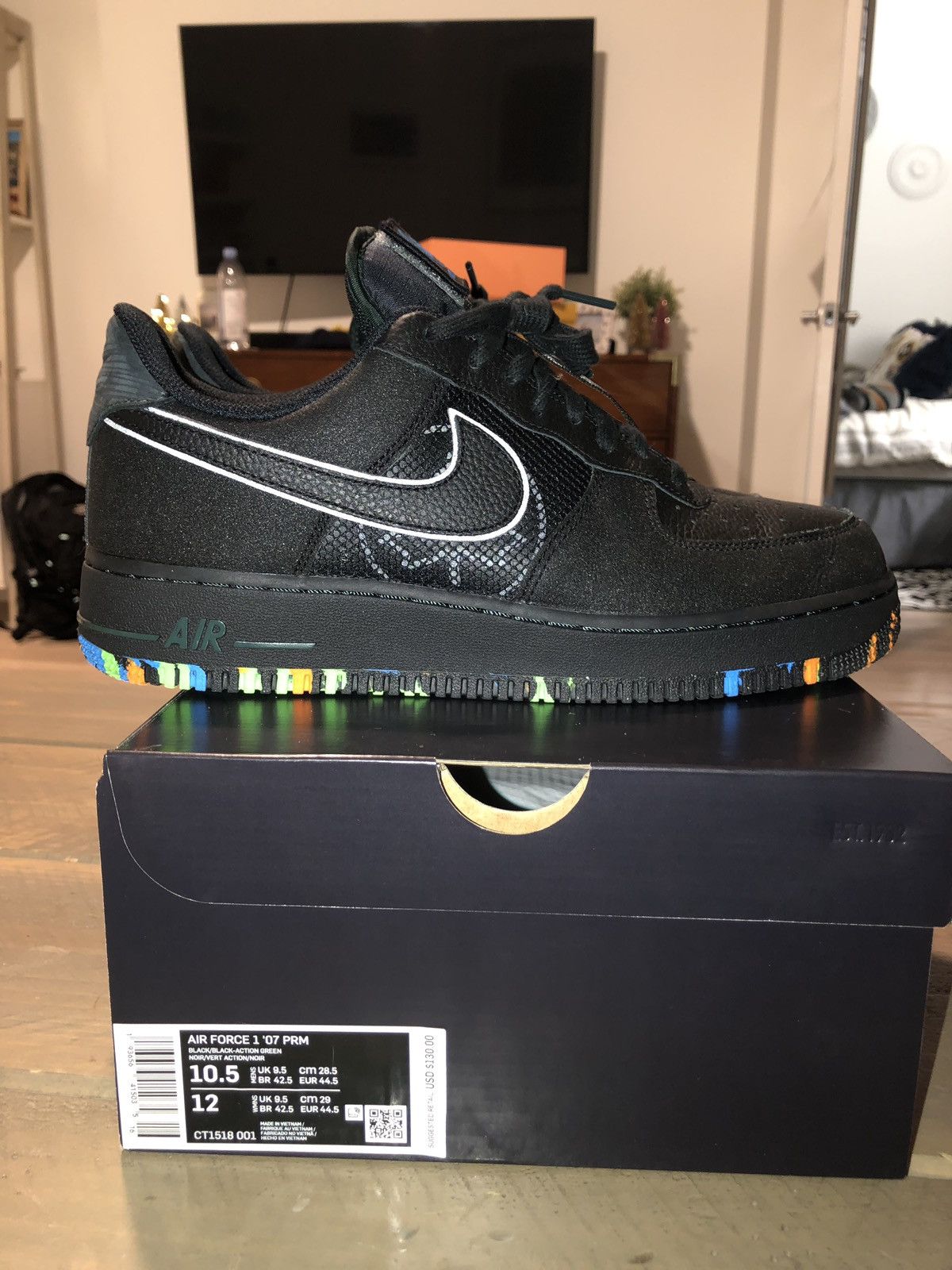 Nike Nike Air Force 1 Low NYC Parks Edition 10.5 Grailed