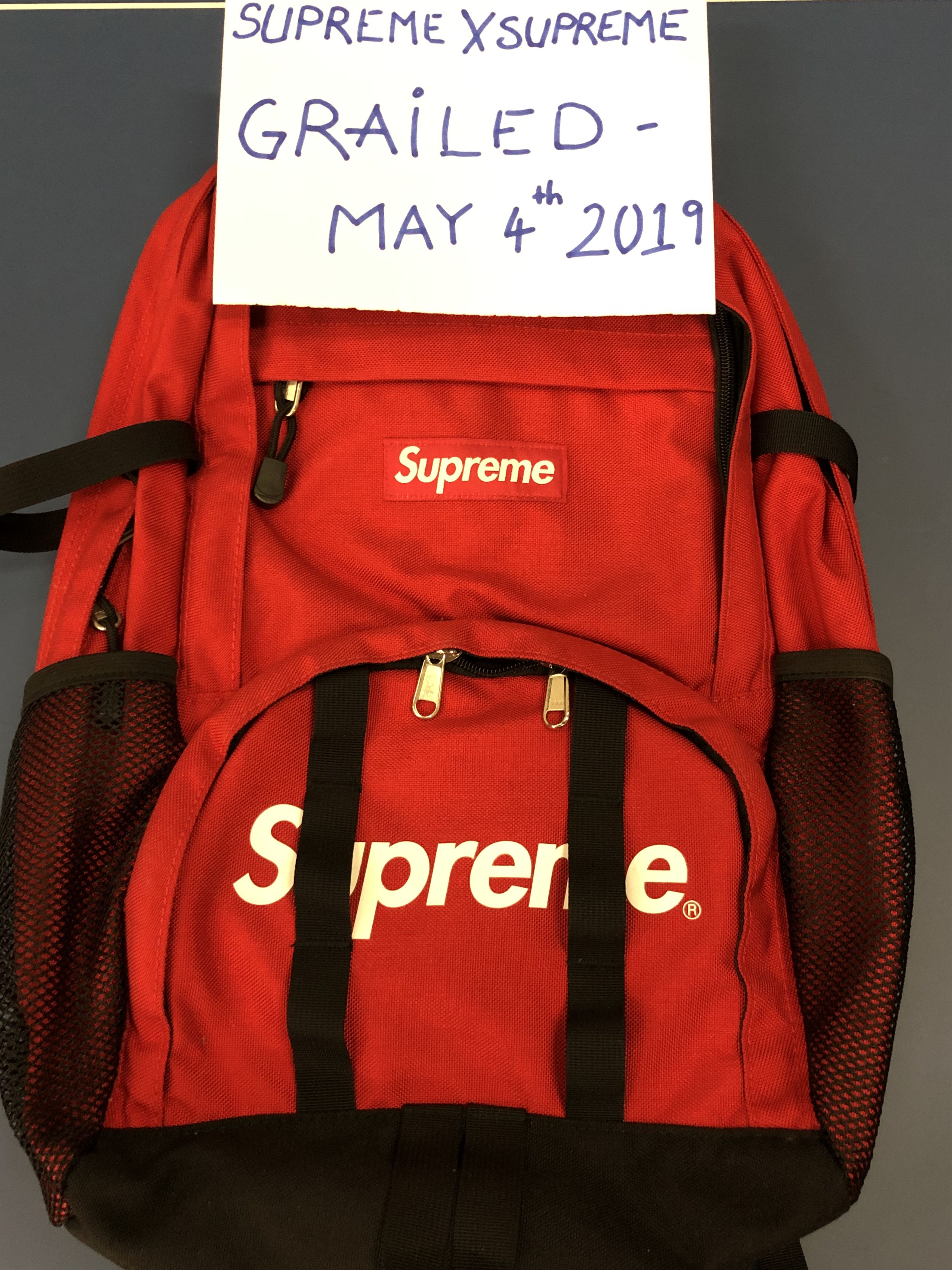 Supreme 1000 denier cordura backpack sale