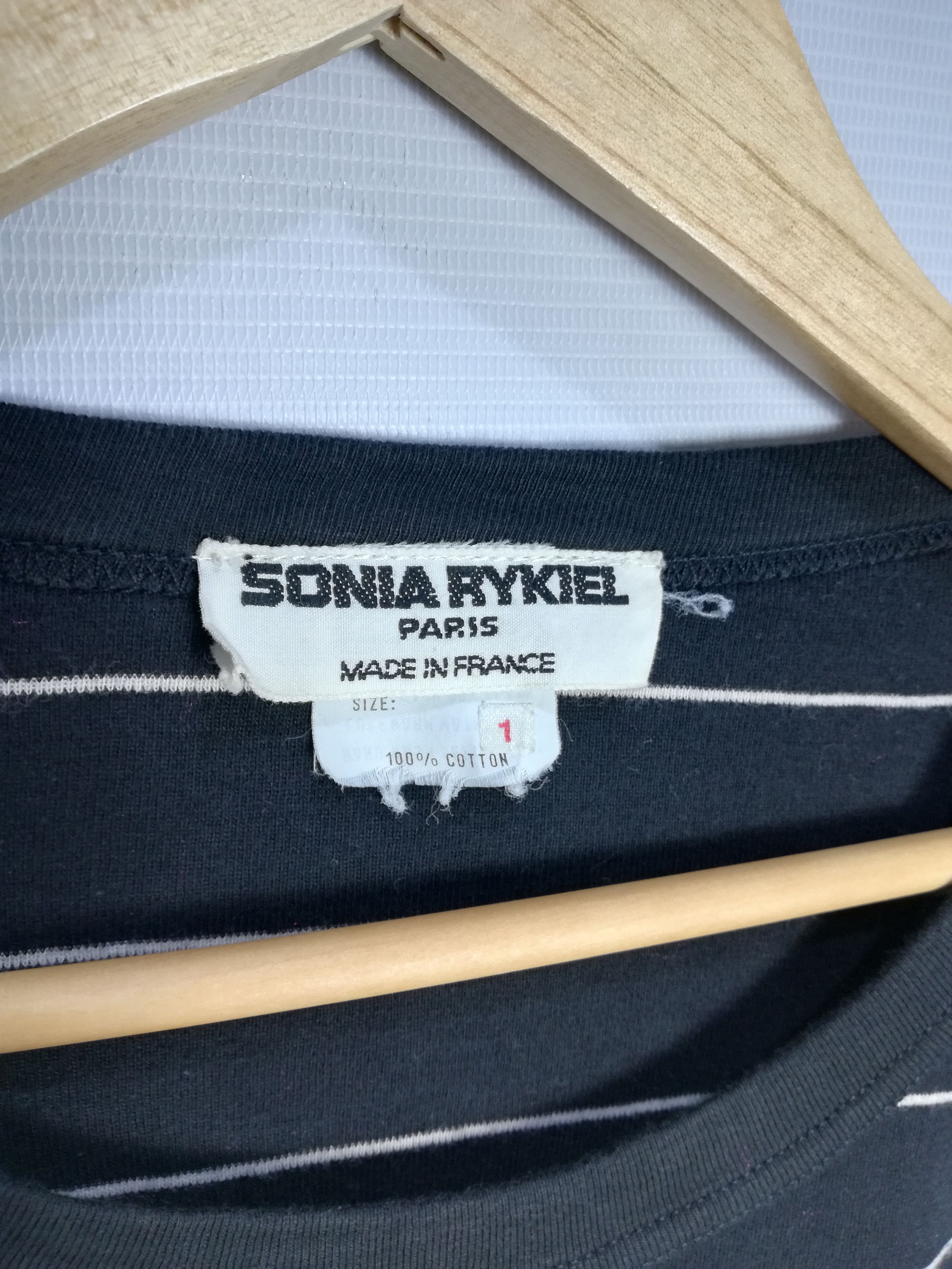 Sonia Rykiel Sonia rykiel Stripes long sleeve made in france Size US L / EU 52-54 / 3 - 2 Thumbnail