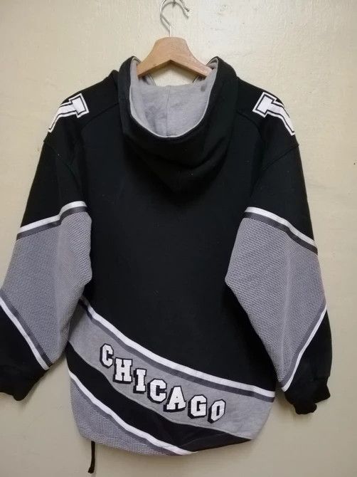 Vintage Vintage 90s Wilson Embroidey Big Logo Hoodie Sweatshirt B7 Size US M / EU 48-50 / 2 - 2 Thumbnail