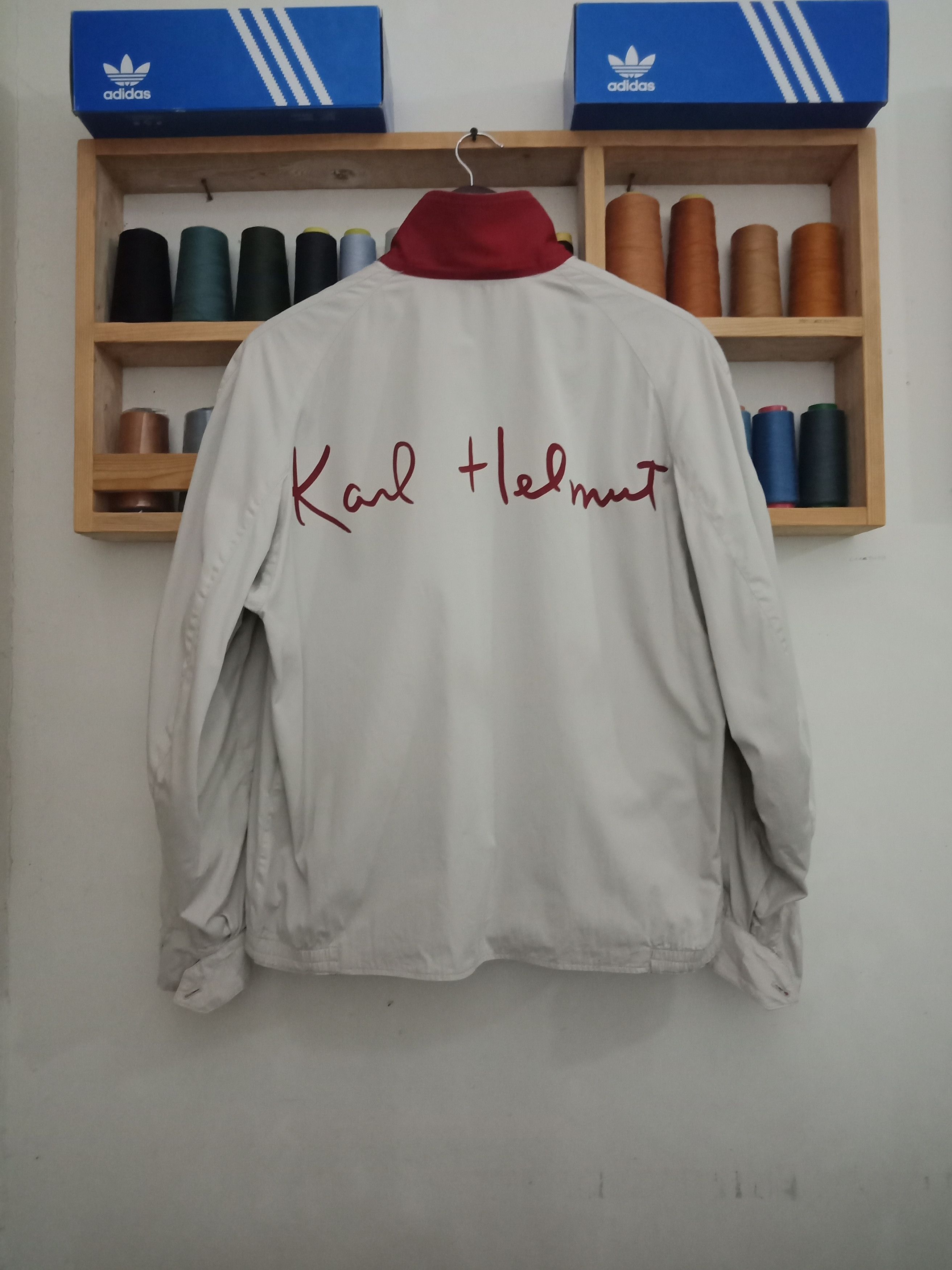Karl Helmut RARE!!! Vintage Karl Helmut Reversible Jacket Size US M / EU 48-50 / 2 - 1 Thumbnail