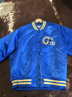 Vintage LA Rams Chalk Line Jacket Los Angeles NFL Football