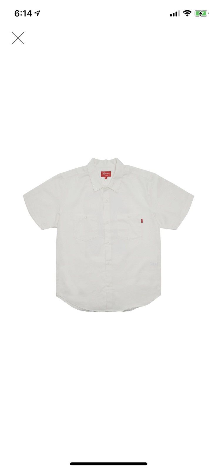 Supreme michael jackson work shirt online