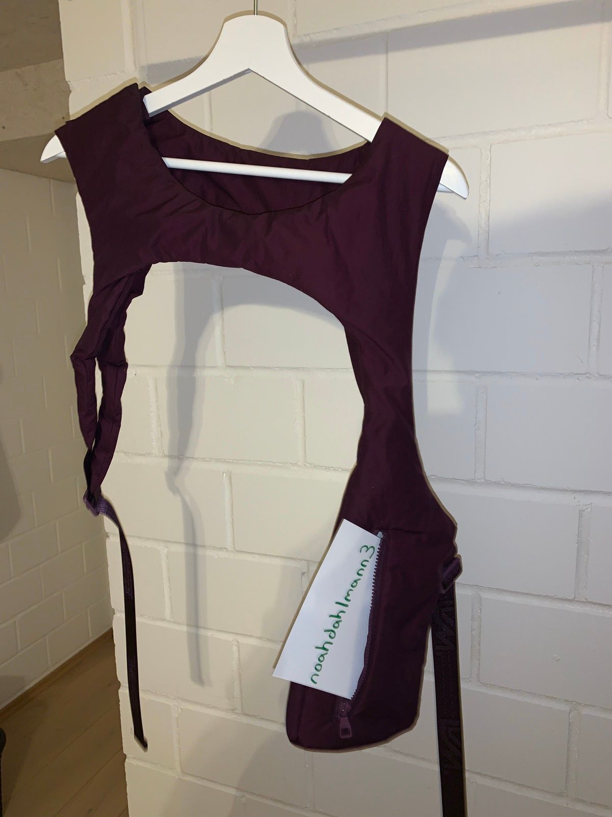 2XN1 - Louis Vuitton body harness by Virgil Abloh.