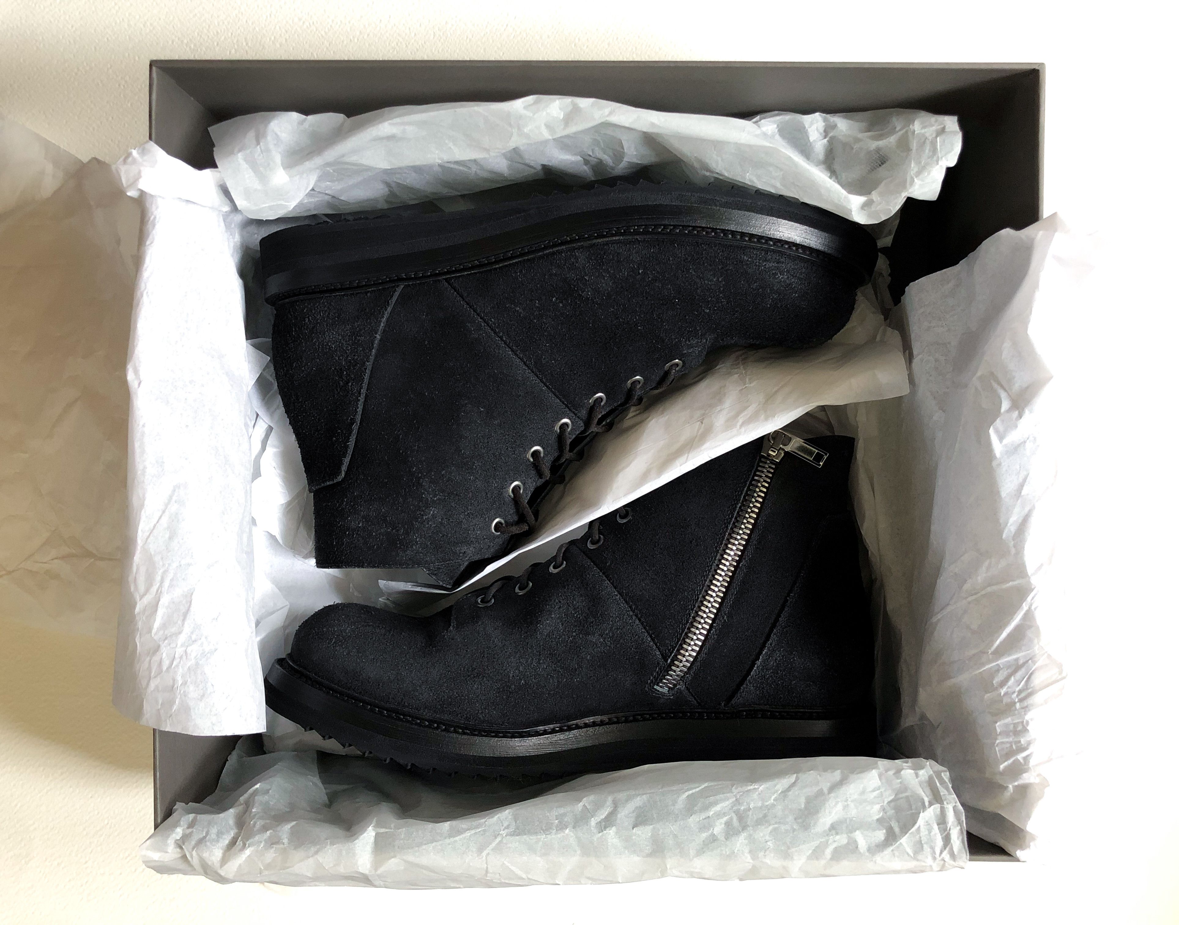 Rick owens monkey boots on sale