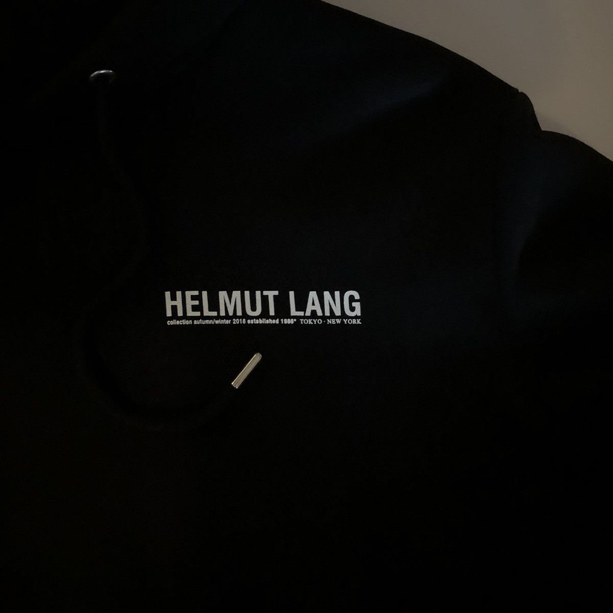 Helmut Lang Helmut Lang black hoodie Size US S / EU 44-46 / 1 - 4 Thumbnail