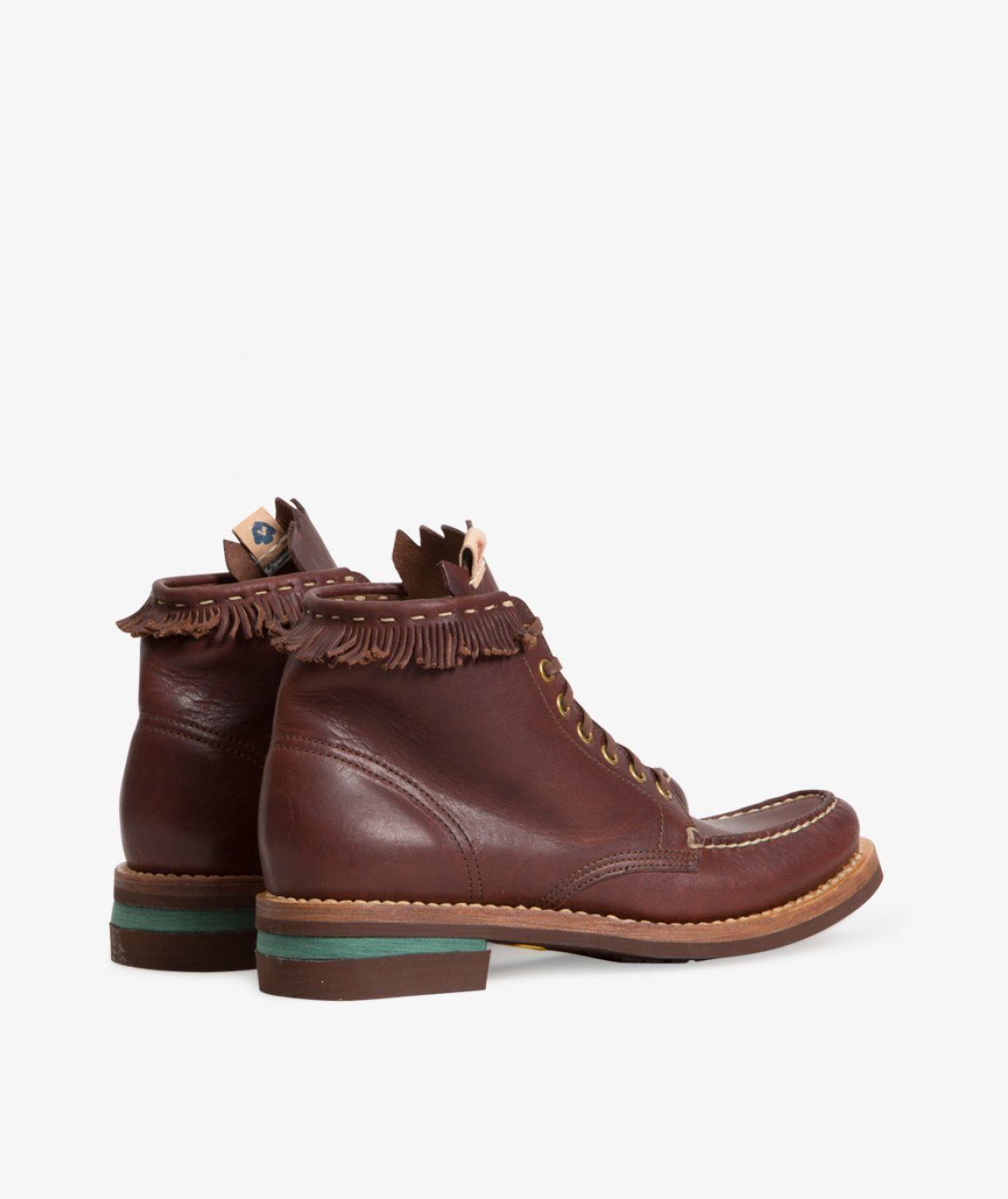 Visvim FW16 NWB Blackfoot Moc Toe Leather Boots In Dark Brown Size US 9.5 / EU 42-43 - 3 Thumbnail