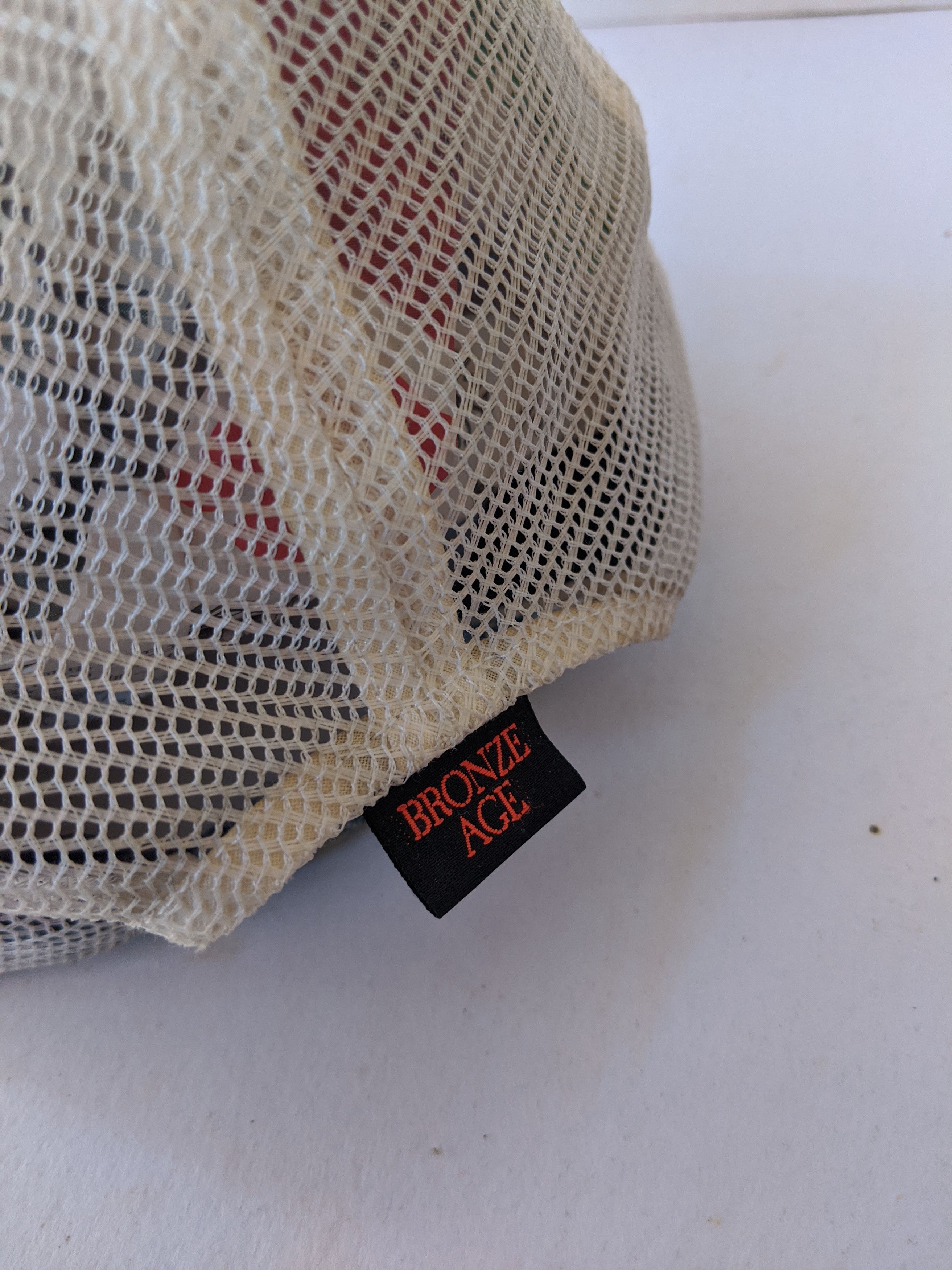 Vintage Skateboarding Bronze age embroidery trucker cap Size ONE SIZE - 3 Thumbnail