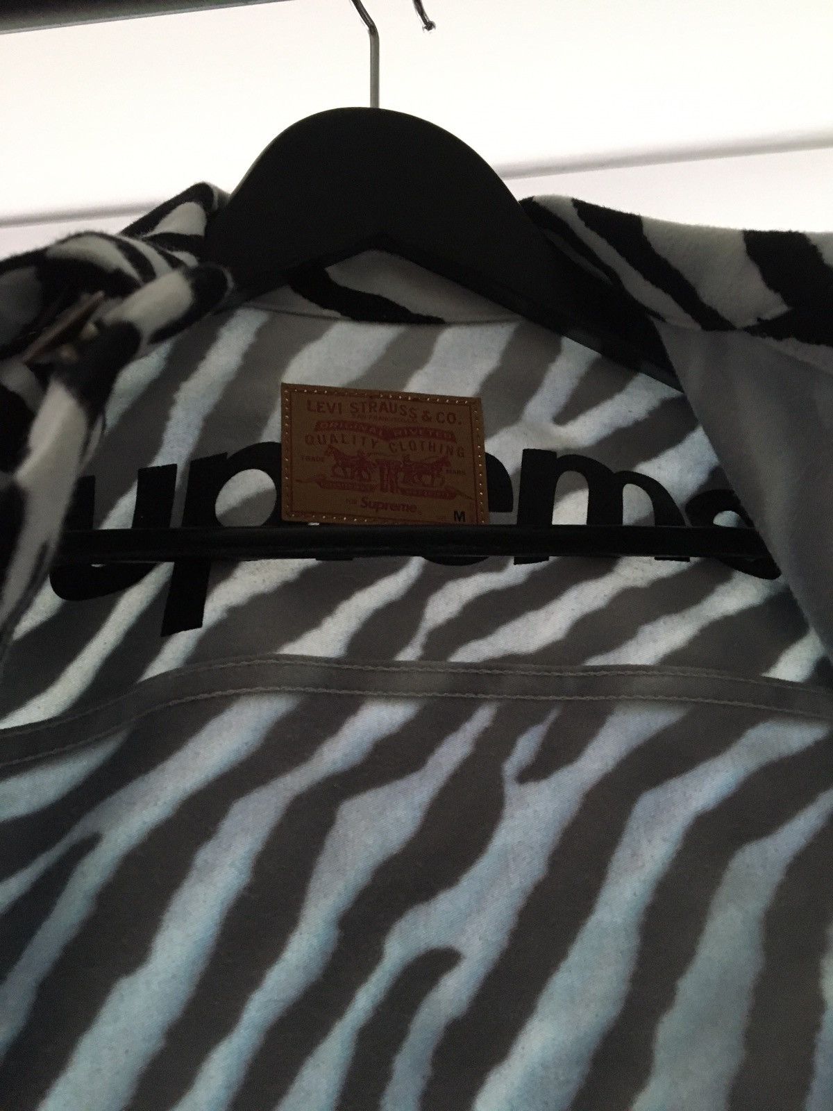 supreme Moleskin Work Jacket zebra XL