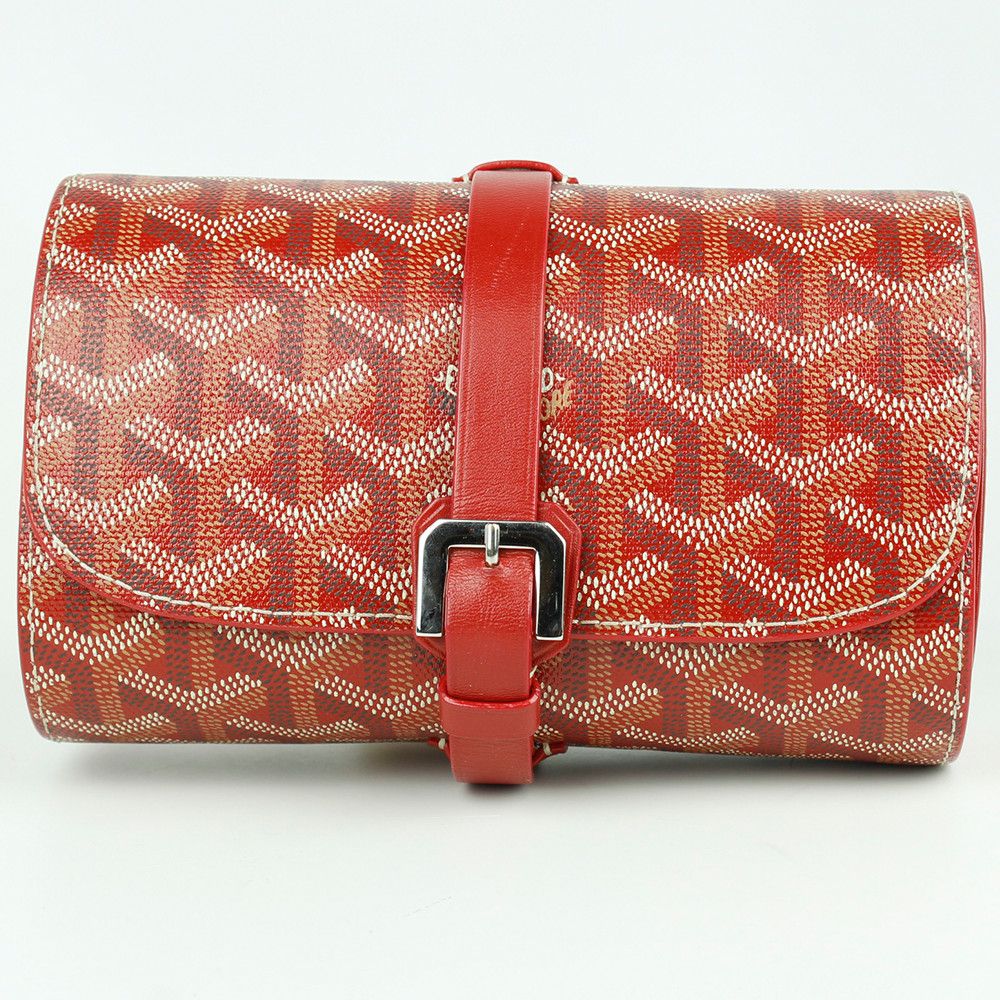 Goyard 2 Watch Traveling Case