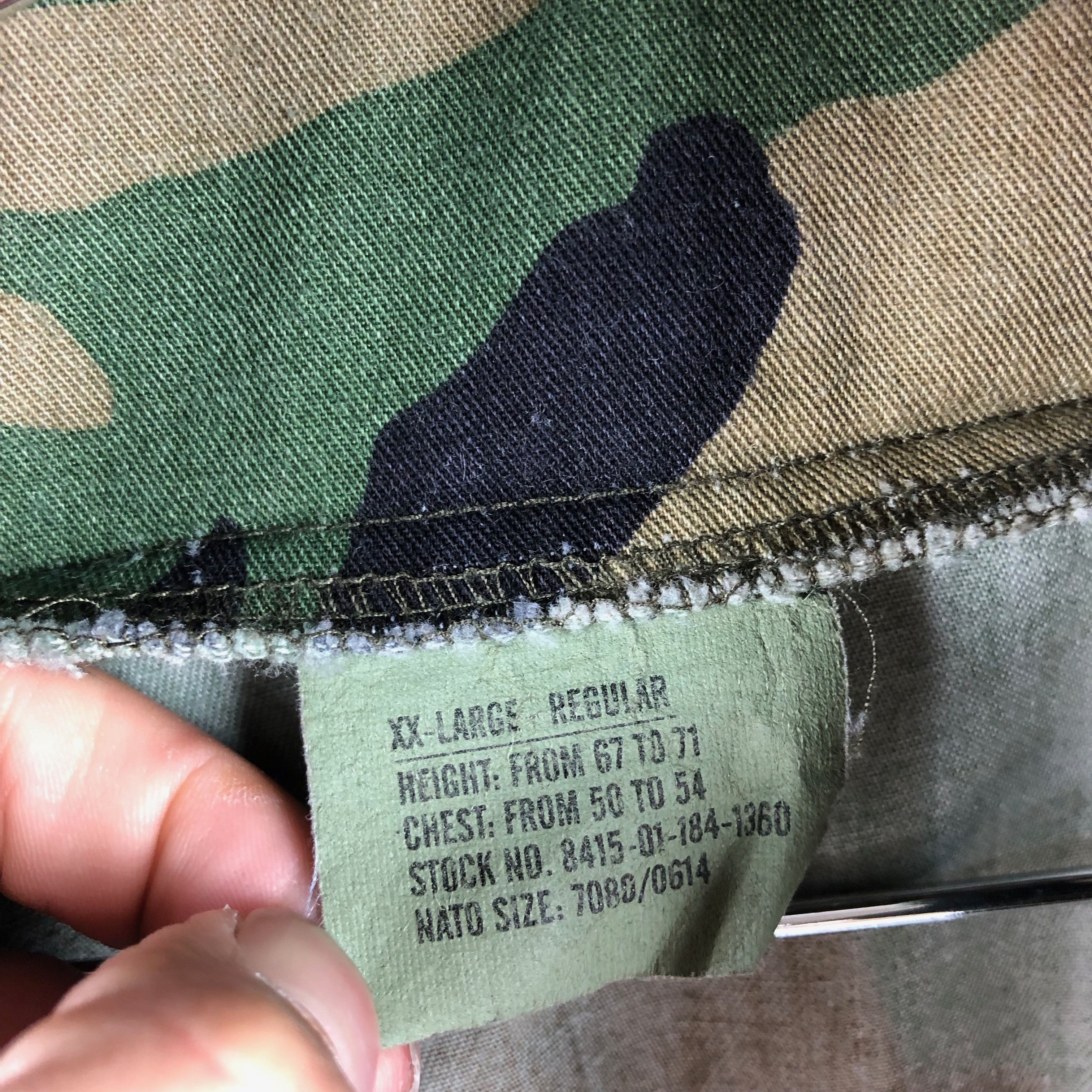 Vintage Vintage Military Camoflouge Anorak Parka Size XXL Size US XXL / EU 58 / 5 - 6 Thumbnail