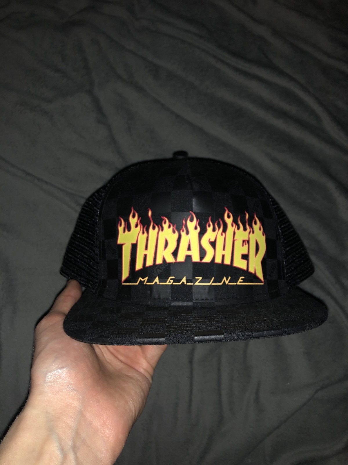 Vans shops thrasher black