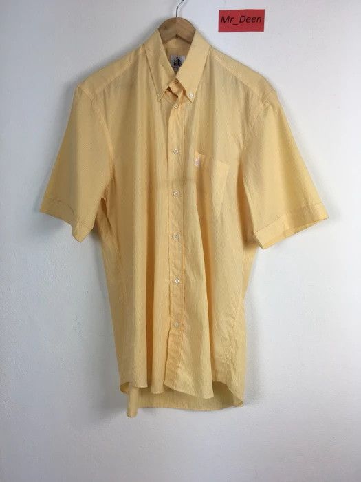 Lanvin Vintage Mens Lanvin Collar Button Up Shirt Size US L / EU 52-54 / 3 - 2 Thumbnail
