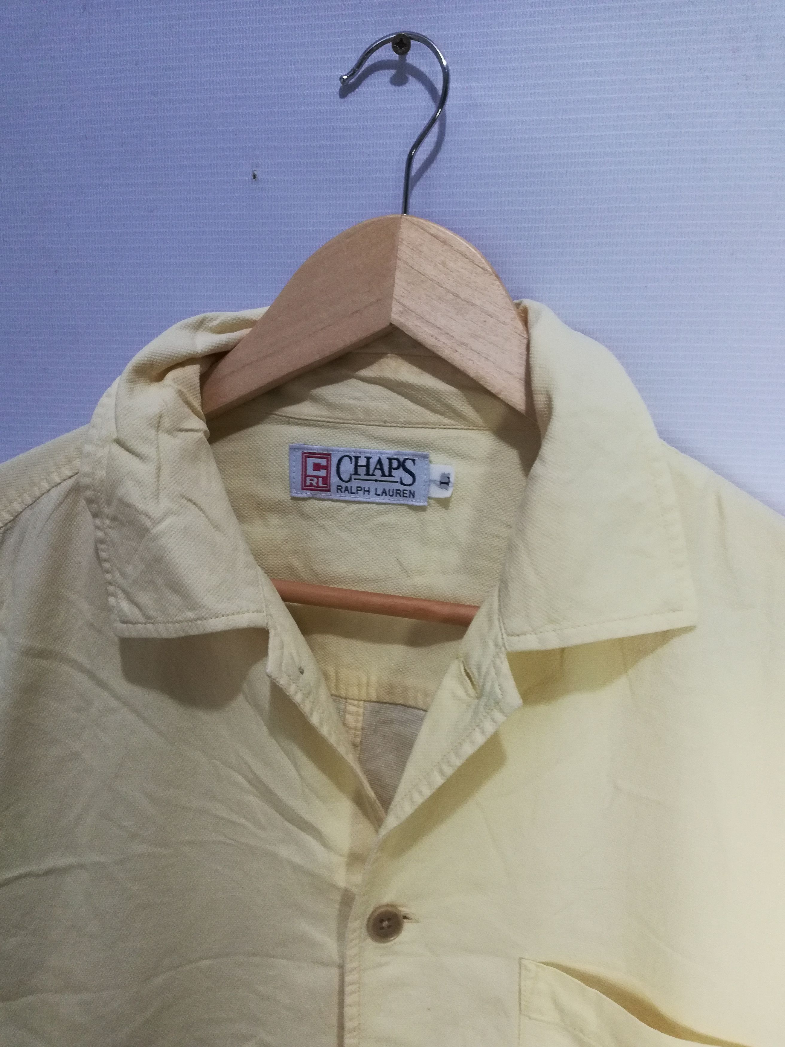 Chaps Ralph Lauren chaps Ralph Lauren light yellow shirt Size US L / EU 52-54 / 3 - 3 Thumbnail