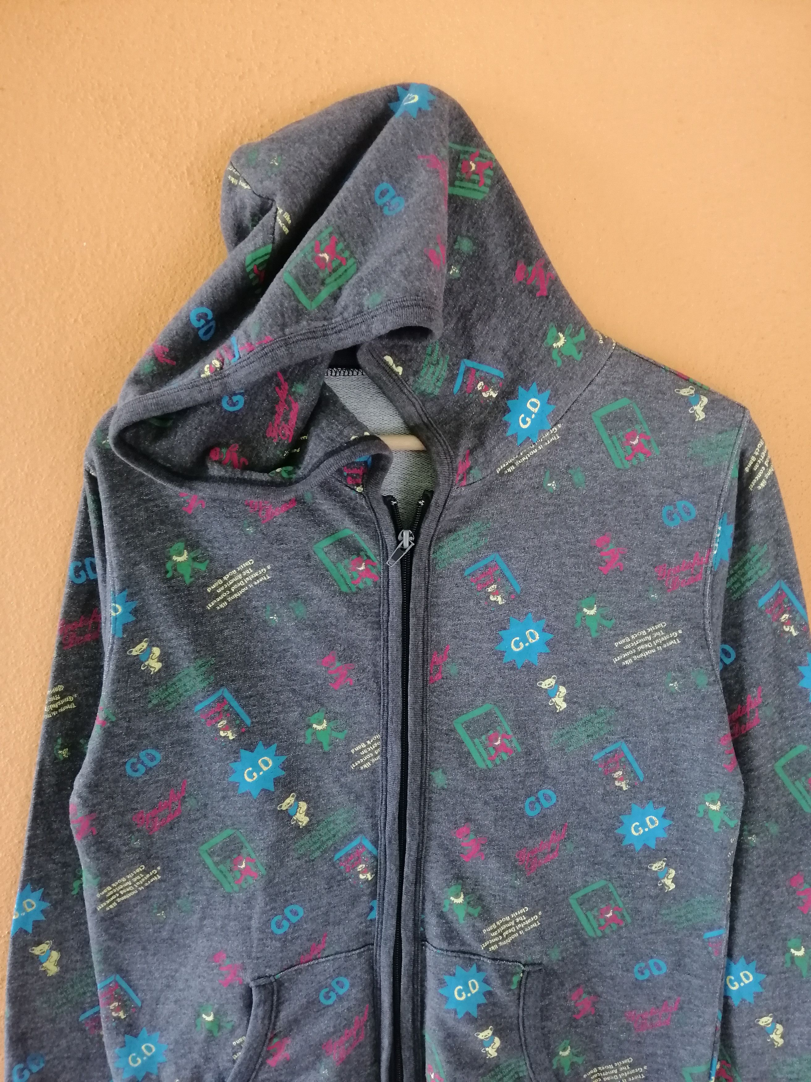 Grateful Dead Vintage Grateful Dead Bear Hoodie Sweatshirt B2 Size US S / EU 44-46 / 1 - 7 Thumbnail