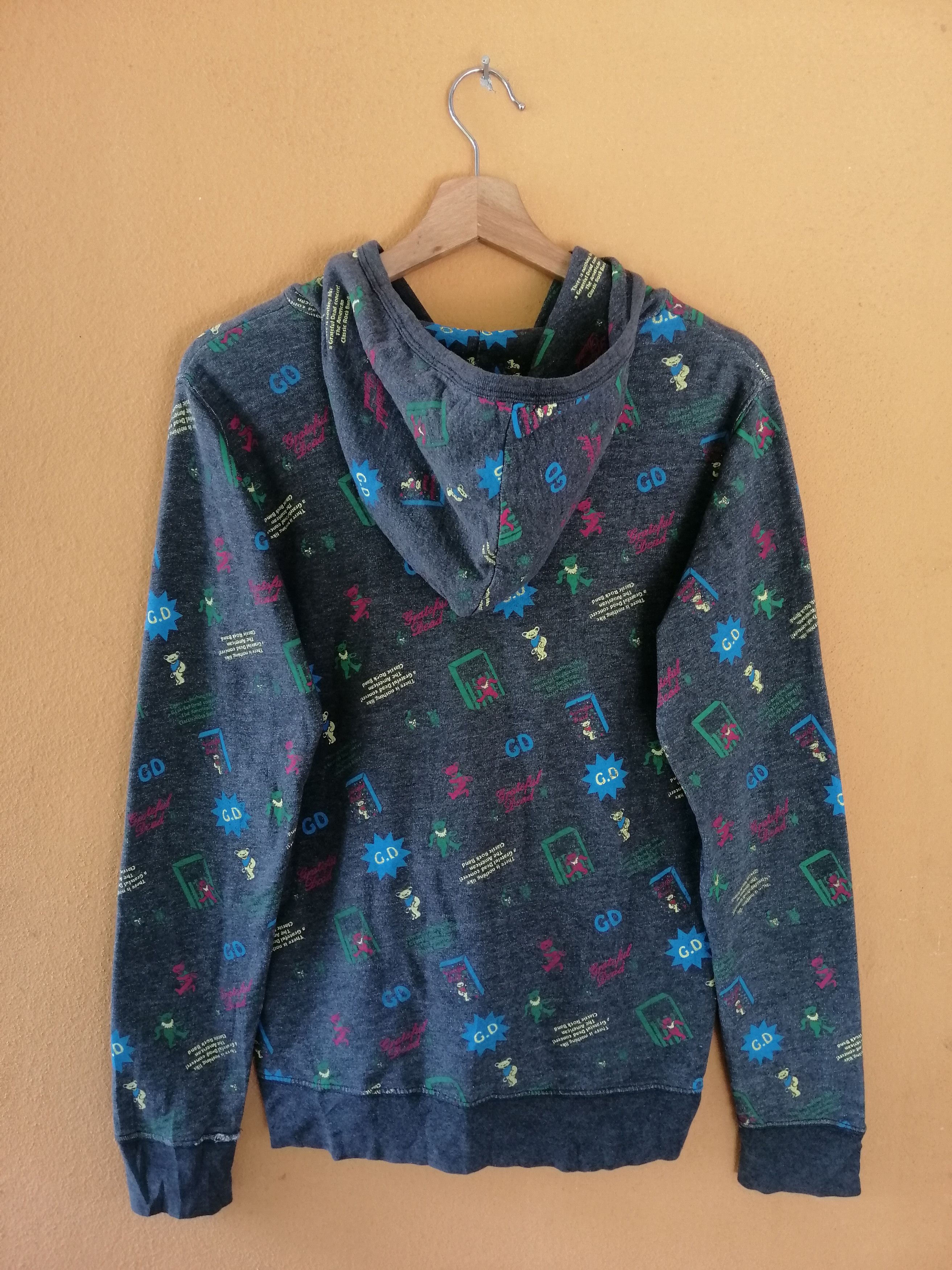 Grateful Dead Vintage Grateful Dead Bear Hoodie Sweatshirt B2 Size US S / EU 44-46 / 1 - 2 Thumbnail