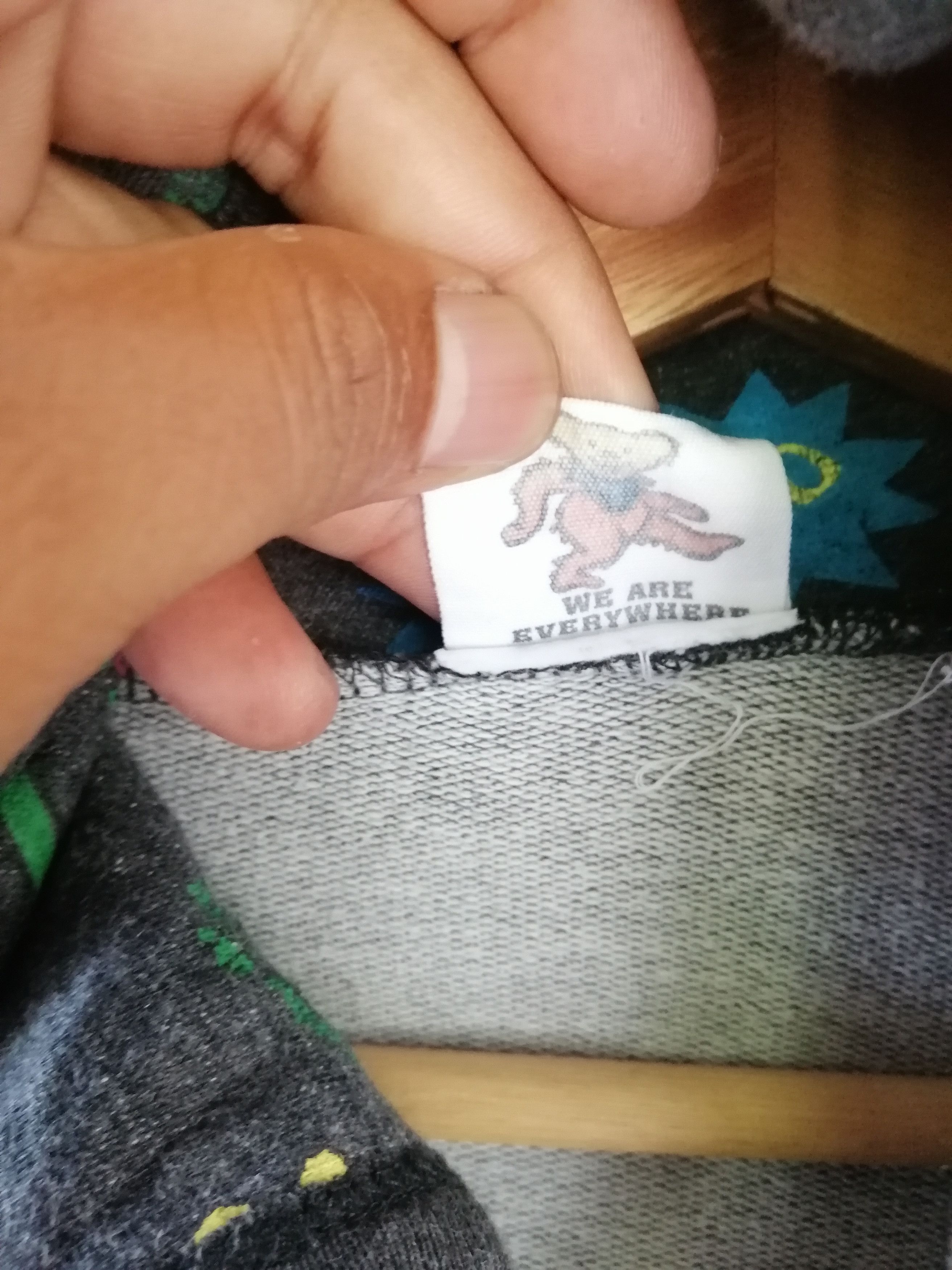 Grateful Dead Vintage Grateful Dead Bear Hoodie Sweatshirt B2 Size US S / EU 44-46 / 1 - 6 Thumbnail