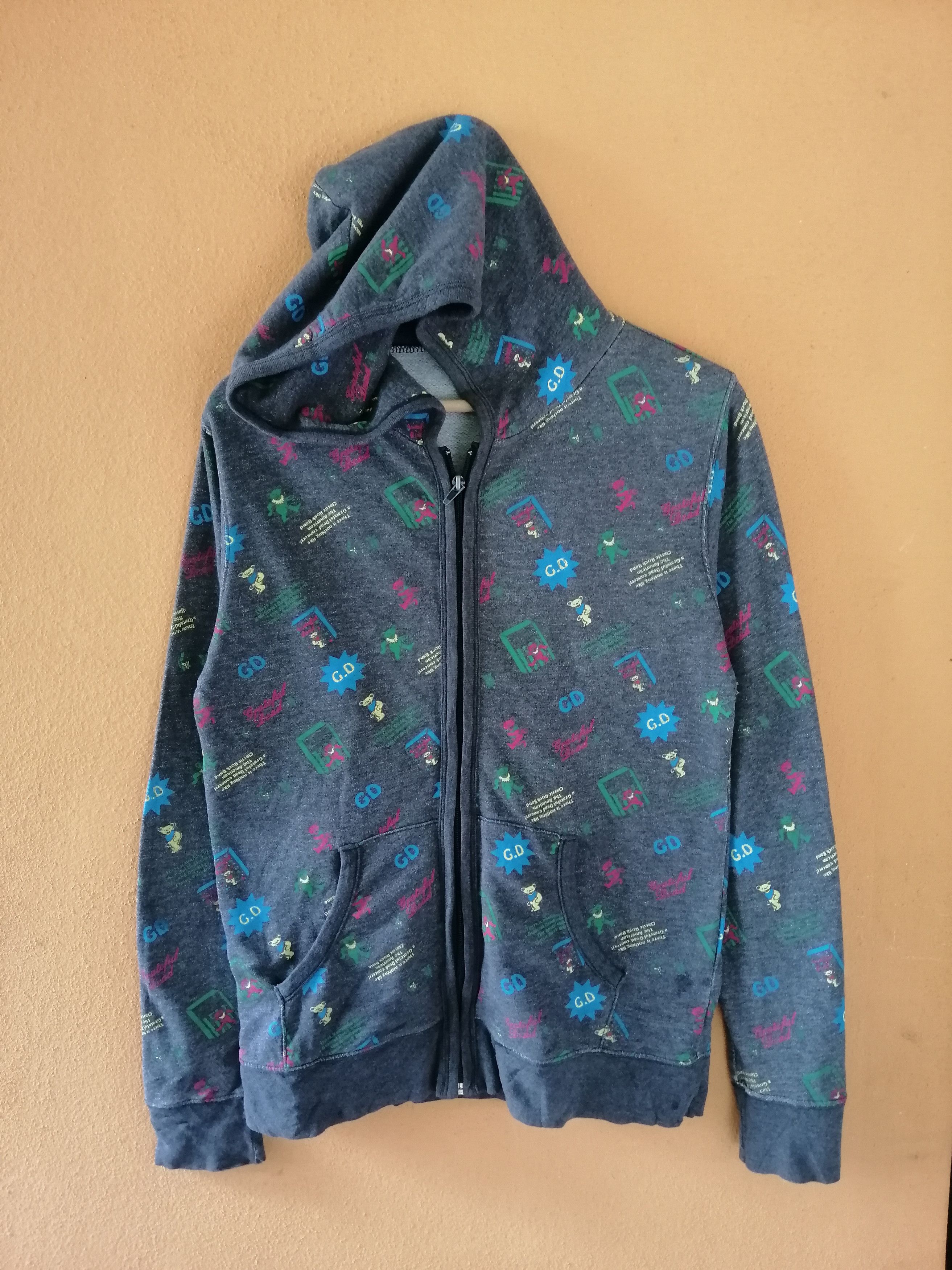 Grateful Dead Vintage Grateful Dead Bear Hoodie Sweatshirt B2 Size US S / EU 44-46 / 1 - 1 Thumbnail