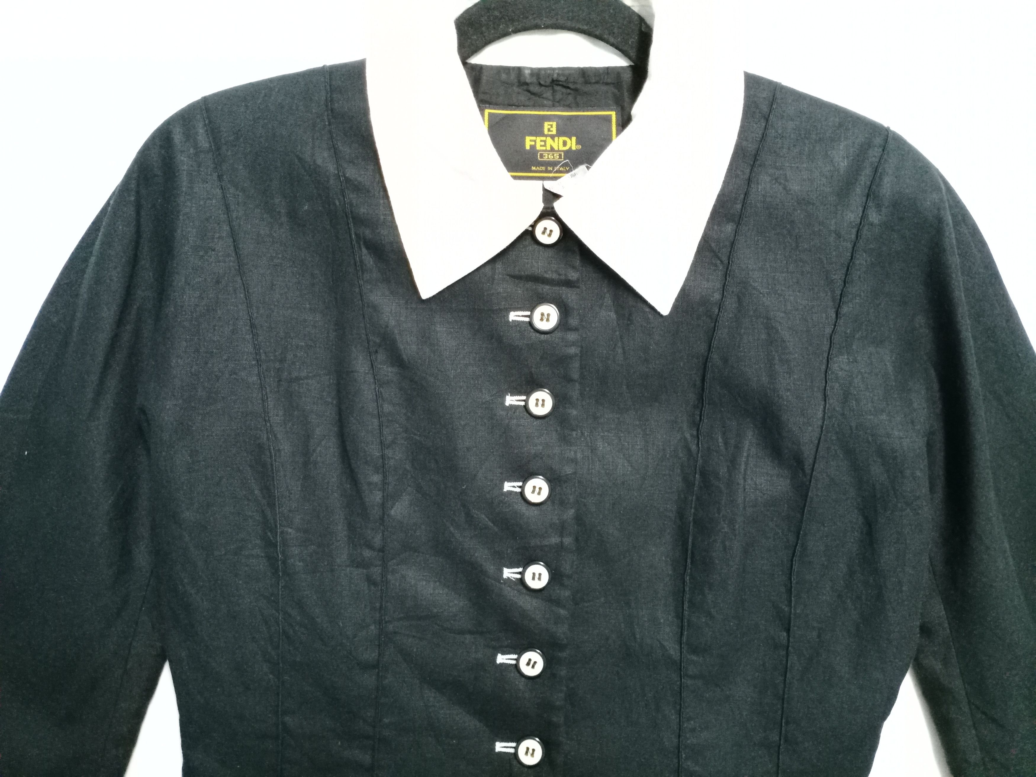 Fendi × Vintage Rare Fendi Jacket/Blazer Made in italy Size US S / EU 44-46 / 1 - 10 Thumbnail