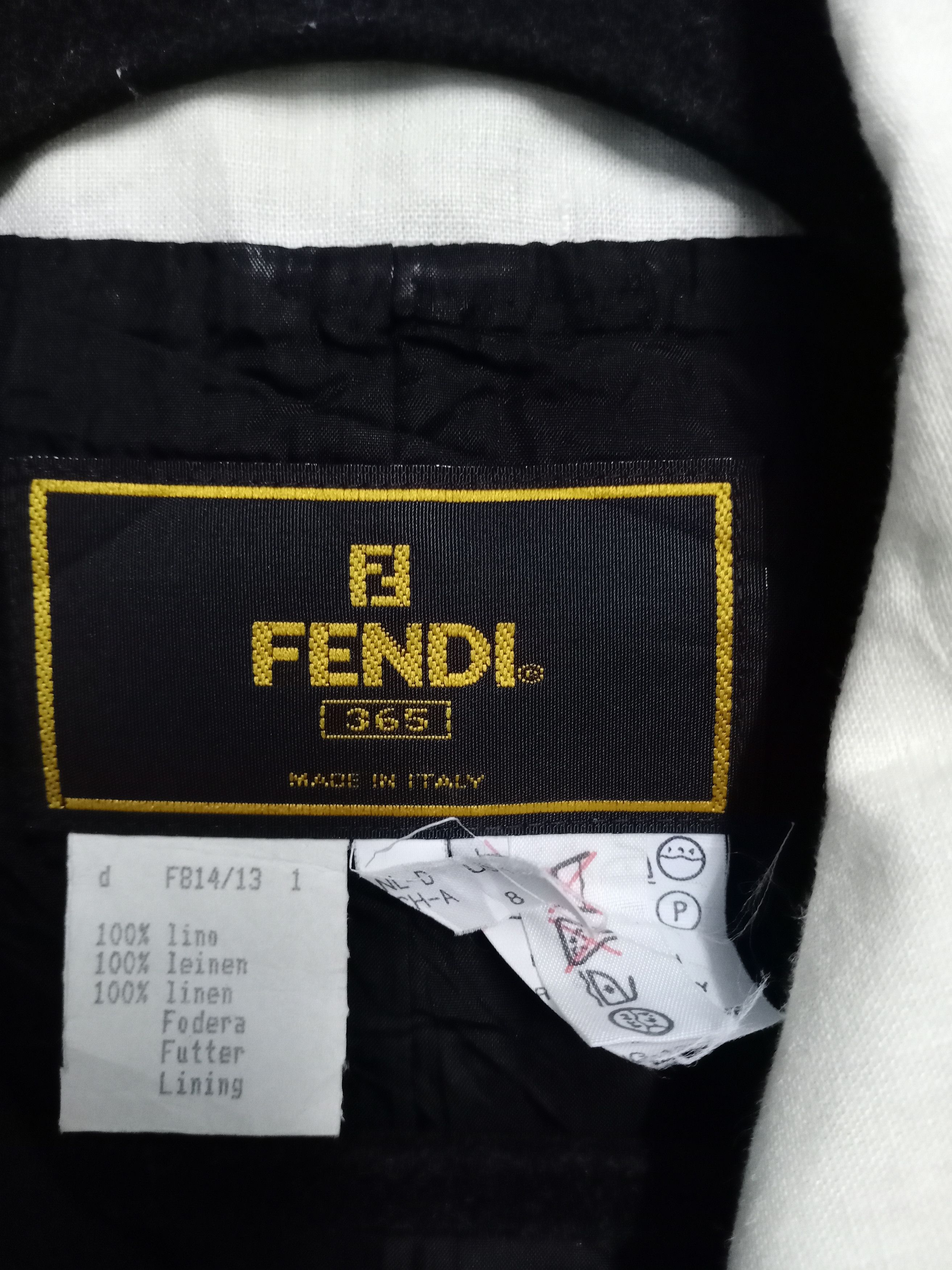 Fendi × Vintage Rare Fendi Jacket/Blazer Made in italy Size US S / EU 44-46 / 1 - 4 Thumbnail