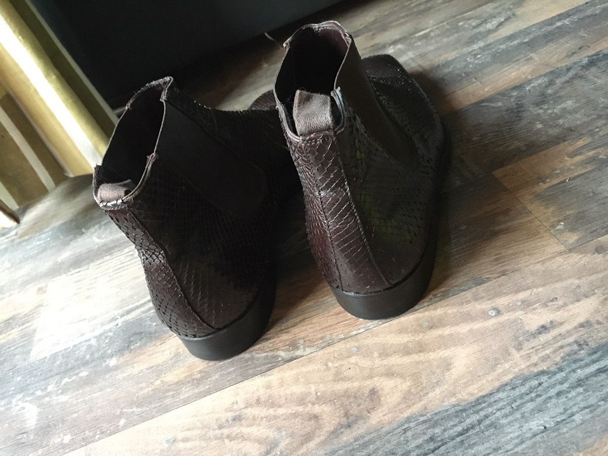 Chelsea Piton Skin Boots Menswear