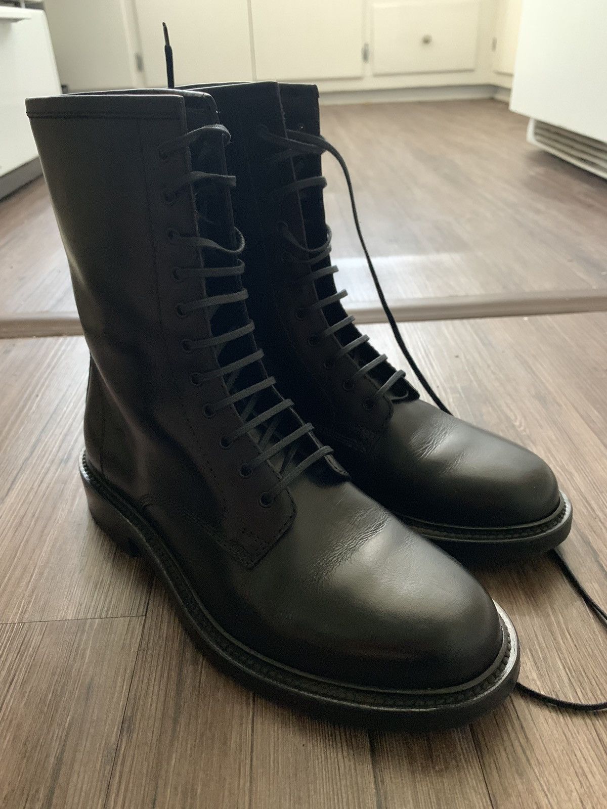 Saint Laurent Paris Saint Laurent Timothy Combat Boots Grailed