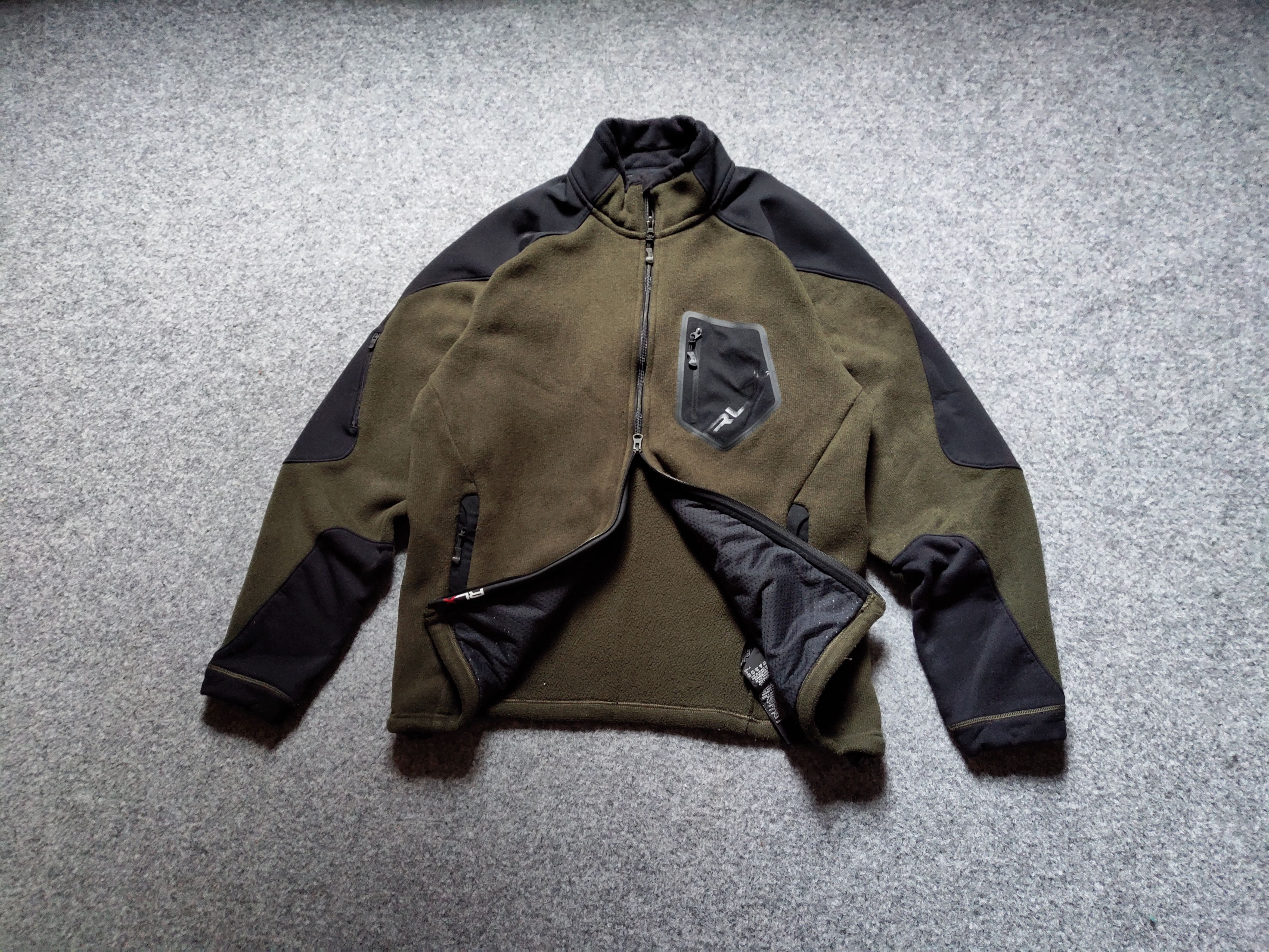 Polo Ralph Lauren × RLX Ralph Lauren 🔥Polo RLX Fleece Zip-Open sports jacket Size US XL / EU 56 / 4 - 9 Thumbnail
