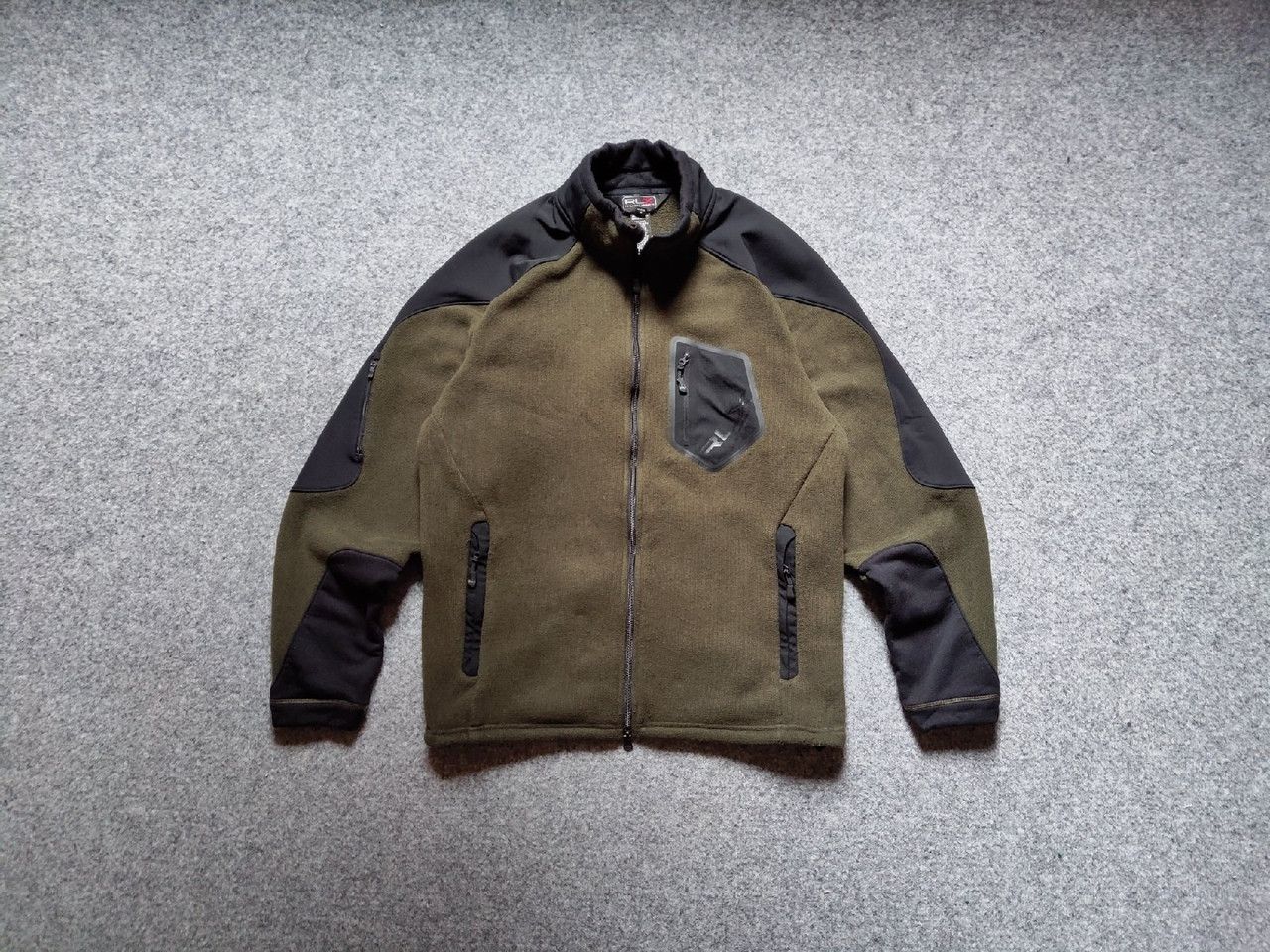 Polo Ralph Lauren × RLX Ralph Lauren 🔥Polo RLX Fleece Zip-Open sports jacket Size US XL / EU 56 / 4 - 1 Thumbnail
