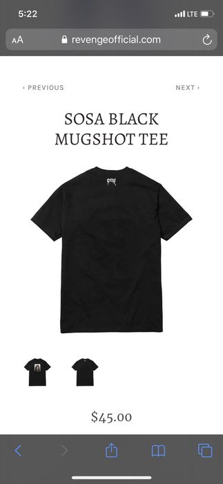 Revenge Revenge X Chief Keef Mugshot Tee” Grailed