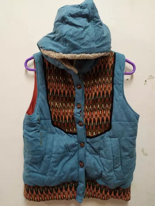 Vintage Sleeveless Hooded ASRABBIT TOKYO JIYUGAOKA 1982❗ Size US M / EU 48-50 / 2 - 3 Thumbnail