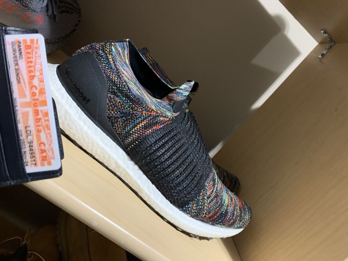 Adidas UltraBoost Laceless Black Multi Color 2018 Grailed