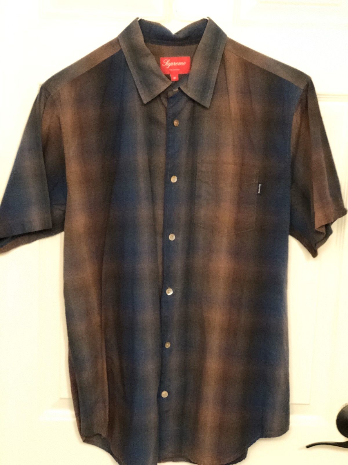 トップス Supreme 16AW Quilted Shadow Plaid Shirt Supreme（シュプリーム） 16AW Quilted Shadow Plaid Shirt