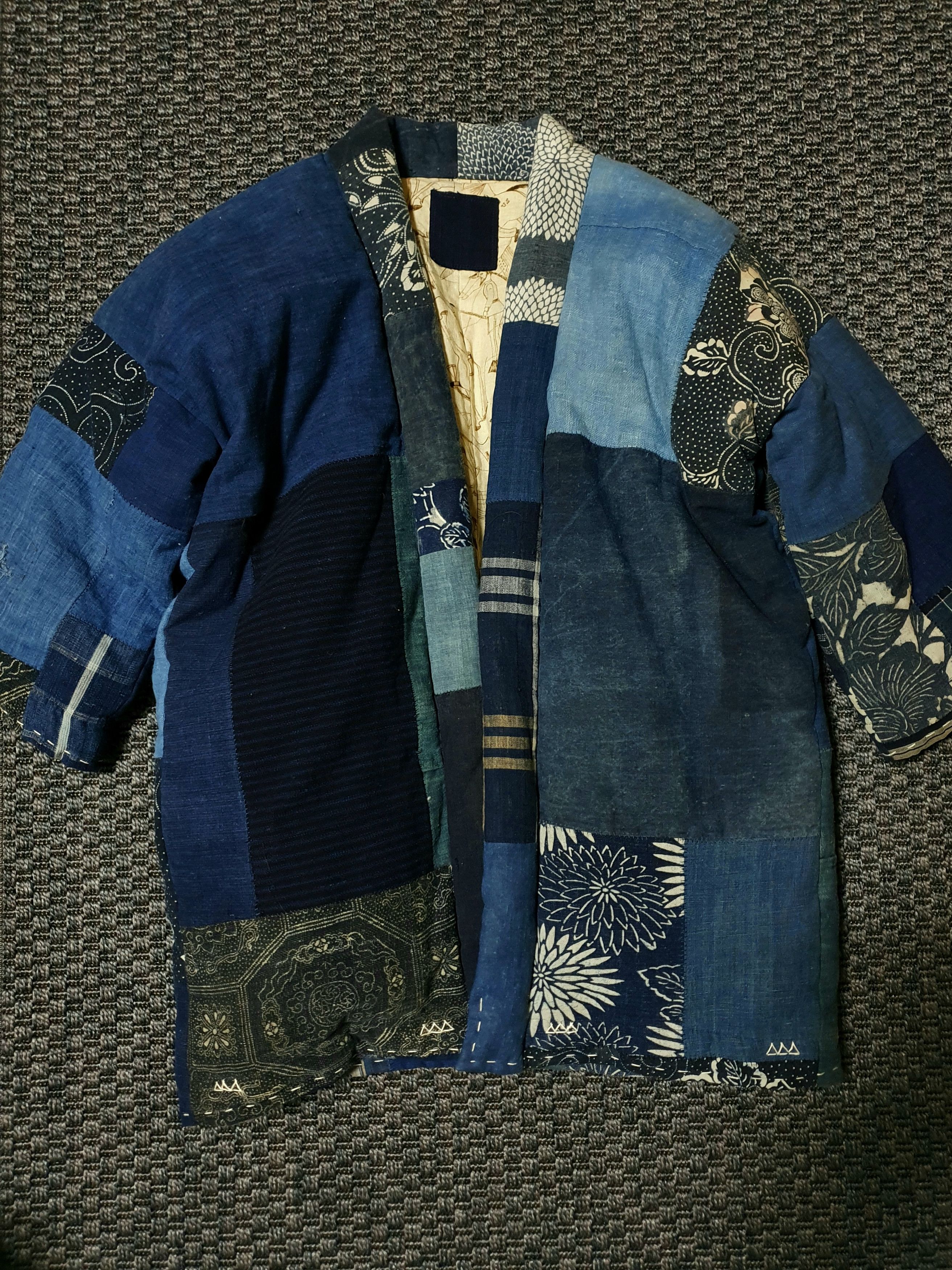 Visvim ICT Sanjuro Kimono Down Jacket Kofu Pattern | Grailed