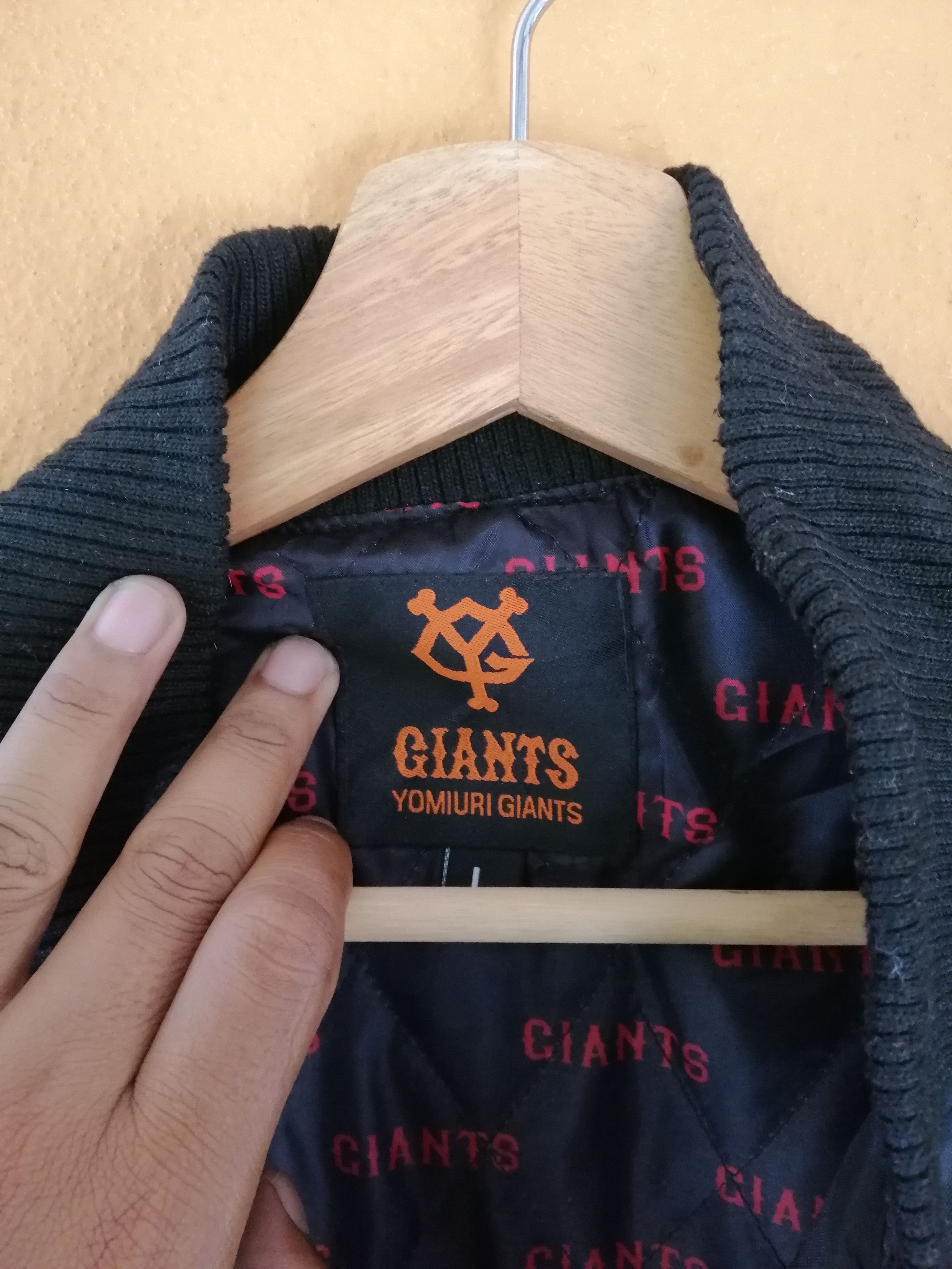 MLB × NFL × Vintage Vintage 90s New York Giants Yomiuri Giants jacket Size US L / EU 52-54 / 3 - 6 Thumbnail