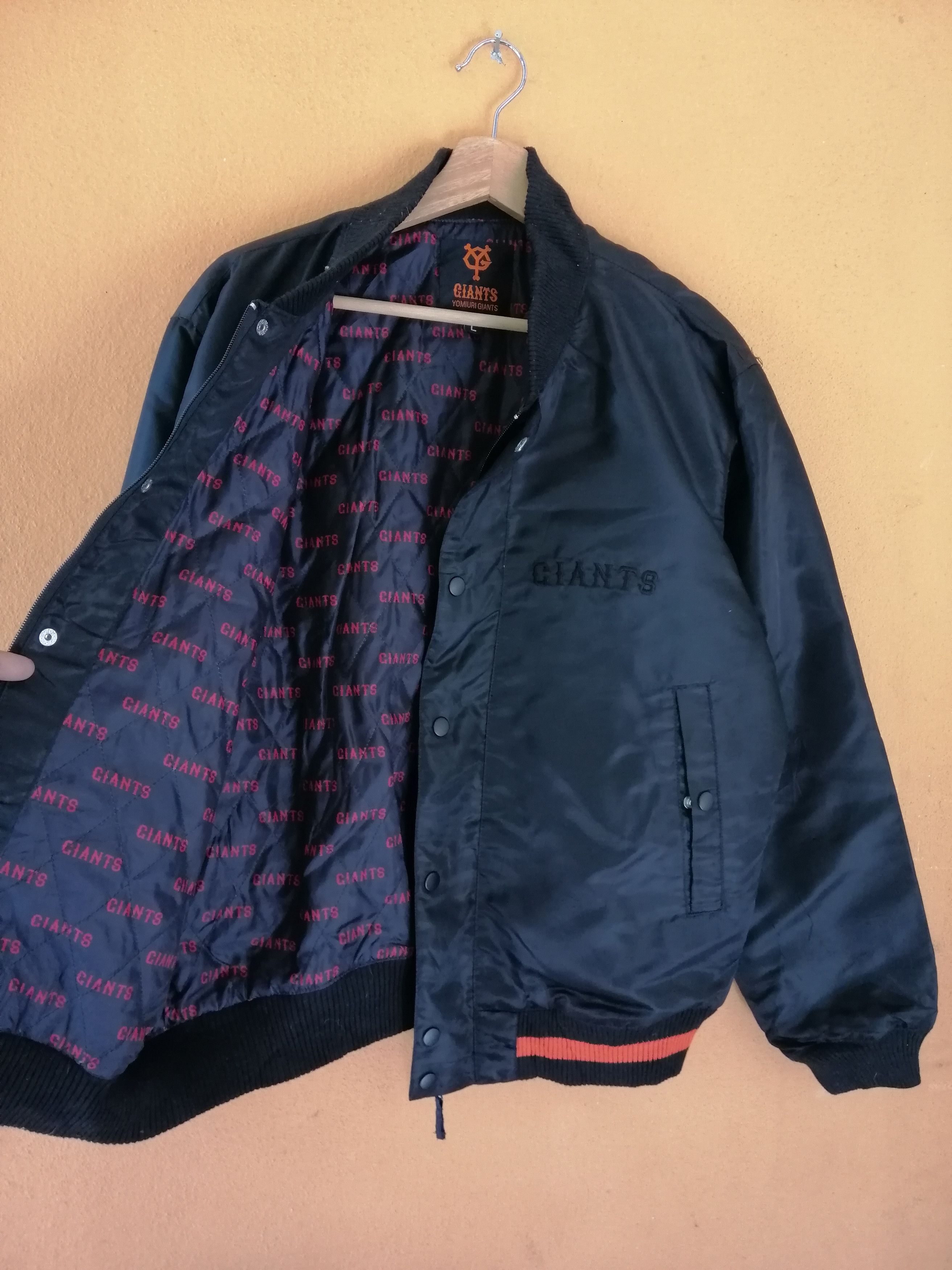MLB × NFL × Vintage Vintage 90s New York Giants Yomiuri Giants jacket Size US L / EU 52-54 / 3 - 1 Thumbnail