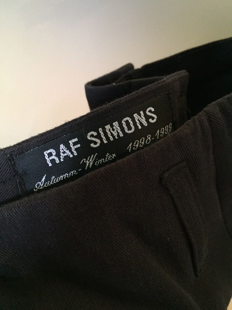 Raf Simons AW 1998-1999 Iconic Wide Pleated Pants | Grailed