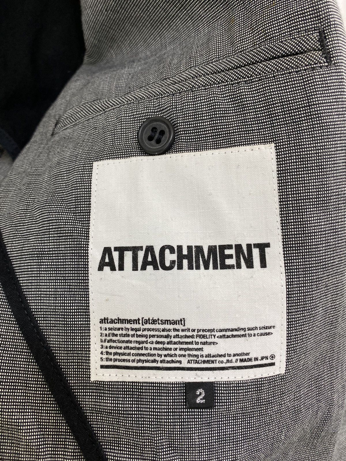 Attachment × Kazuyuki Kumagai Attachment Attachment Stripe Suit Jacket Style Nice Full Button Design Size US M / EU 48-50 / 2 - 4 Thumbnail