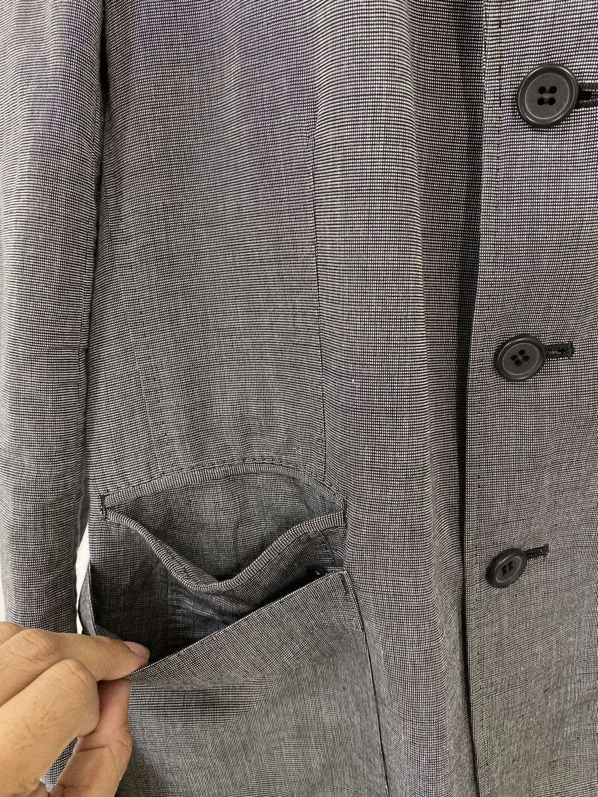 Attachment × Kazuyuki Kumagai Attachment Attachment Stripe Suit Jacket Style Nice Full Button Design Size US M / EU 48-50 / 2 - 8 Thumbnail