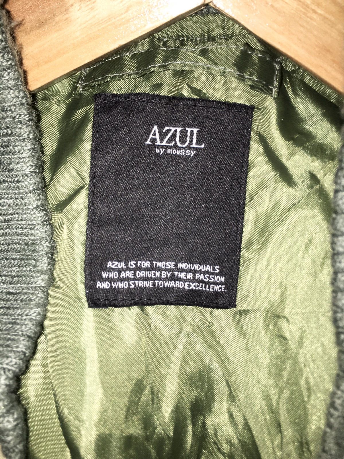 Japanese Brand Vintage Azul Camouflage bomber jackets Size M / US 6-8 / IT 42-44 - 5 Thumbnail